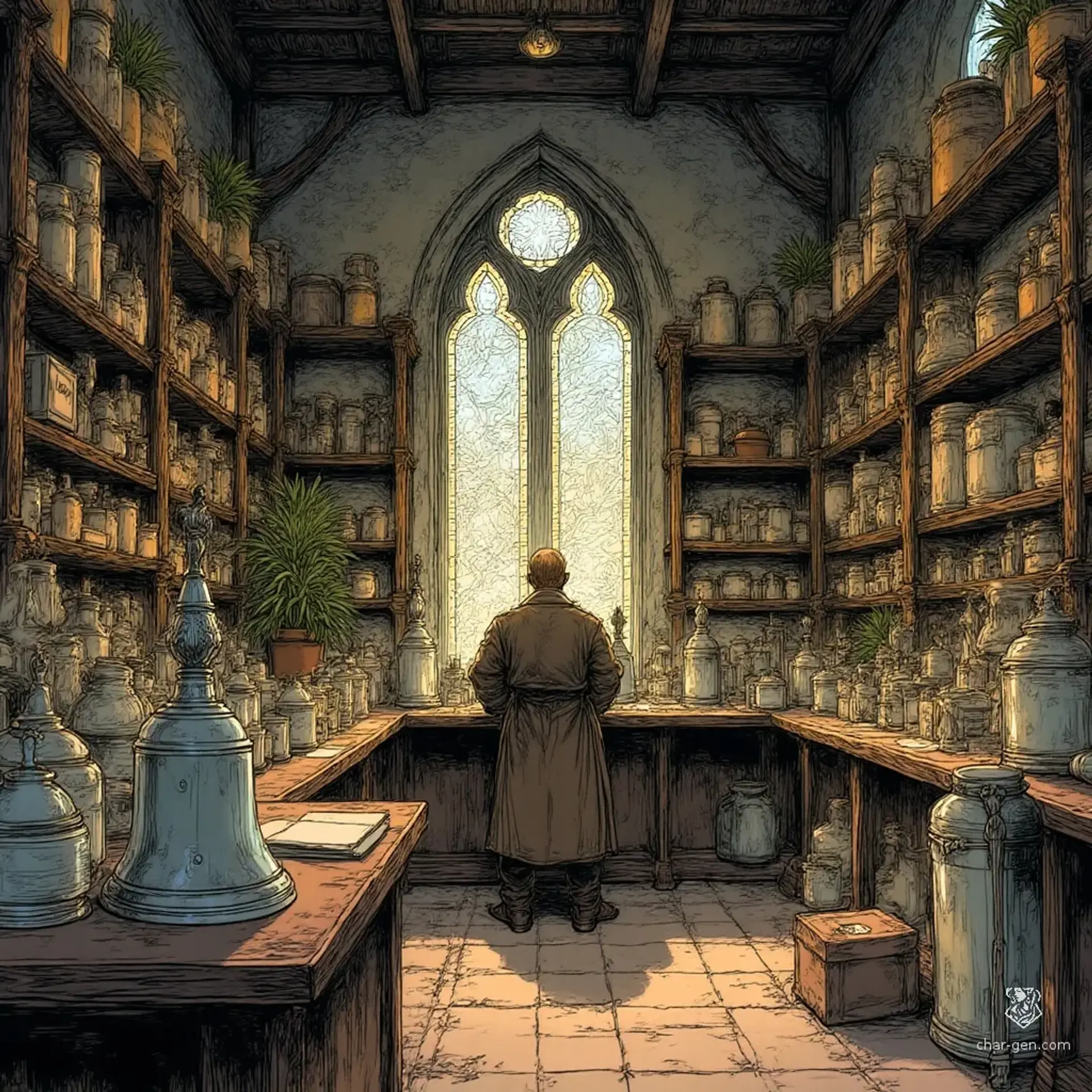 The Thistle & Quill - Arcana and Sundries - AI-generated fantasy Shop