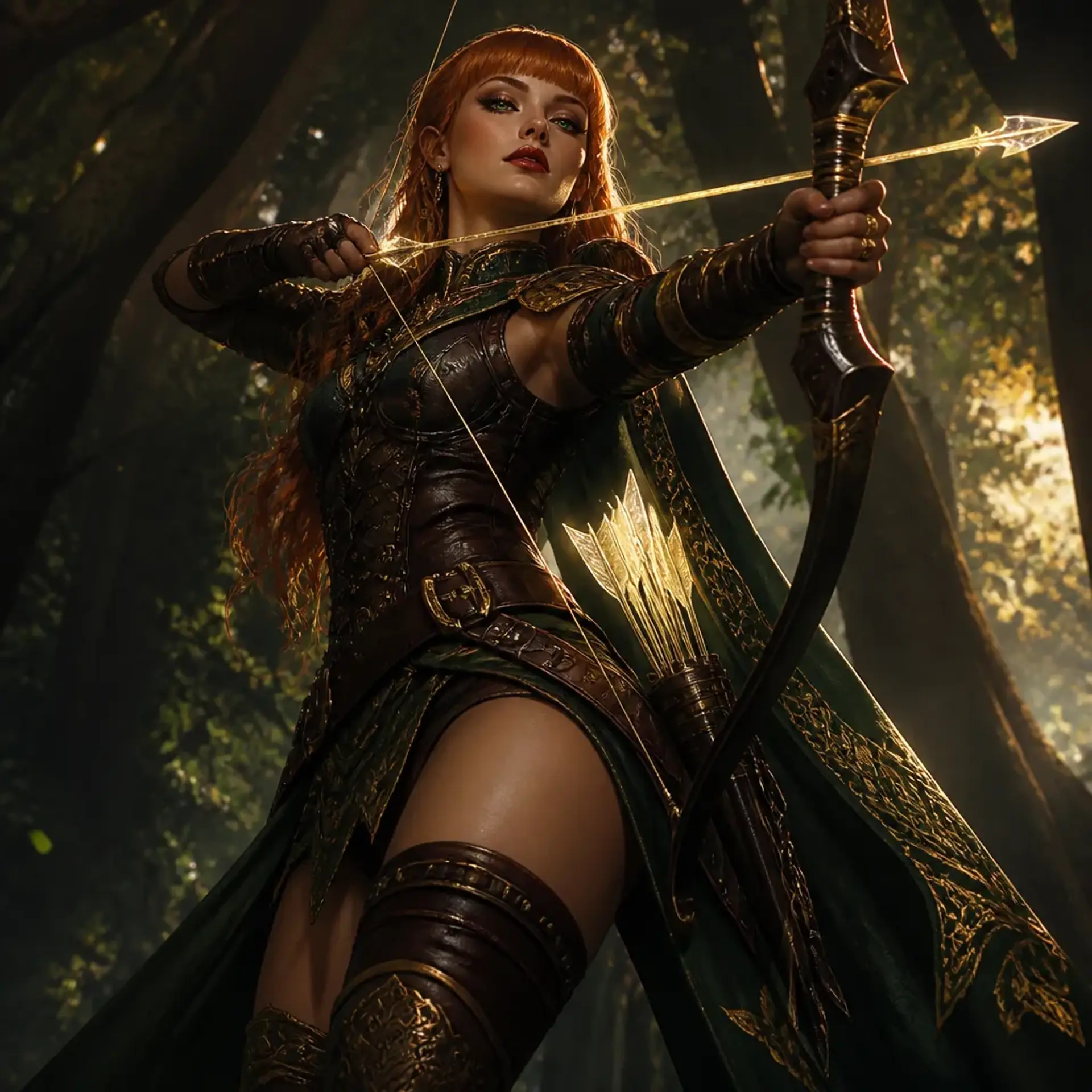 Amelia - AI-generated fantasy Character