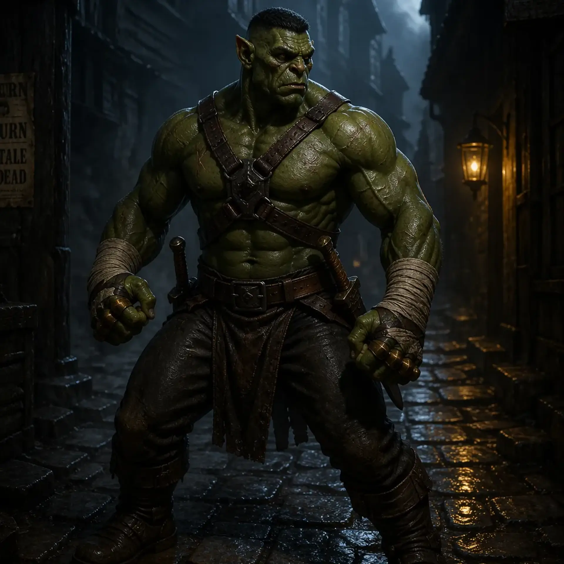 Grak The Noose Ironjaw - AI-generated fantasy Character