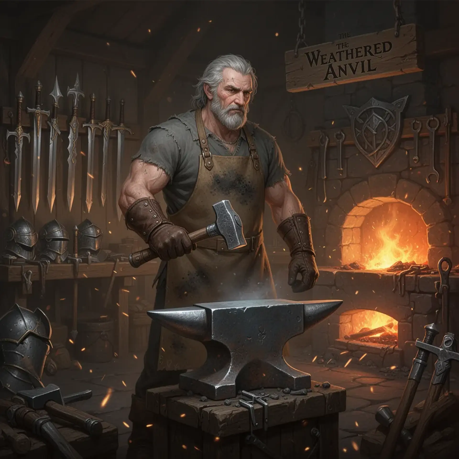Garron Vex - AI-generated fantasy NPC
