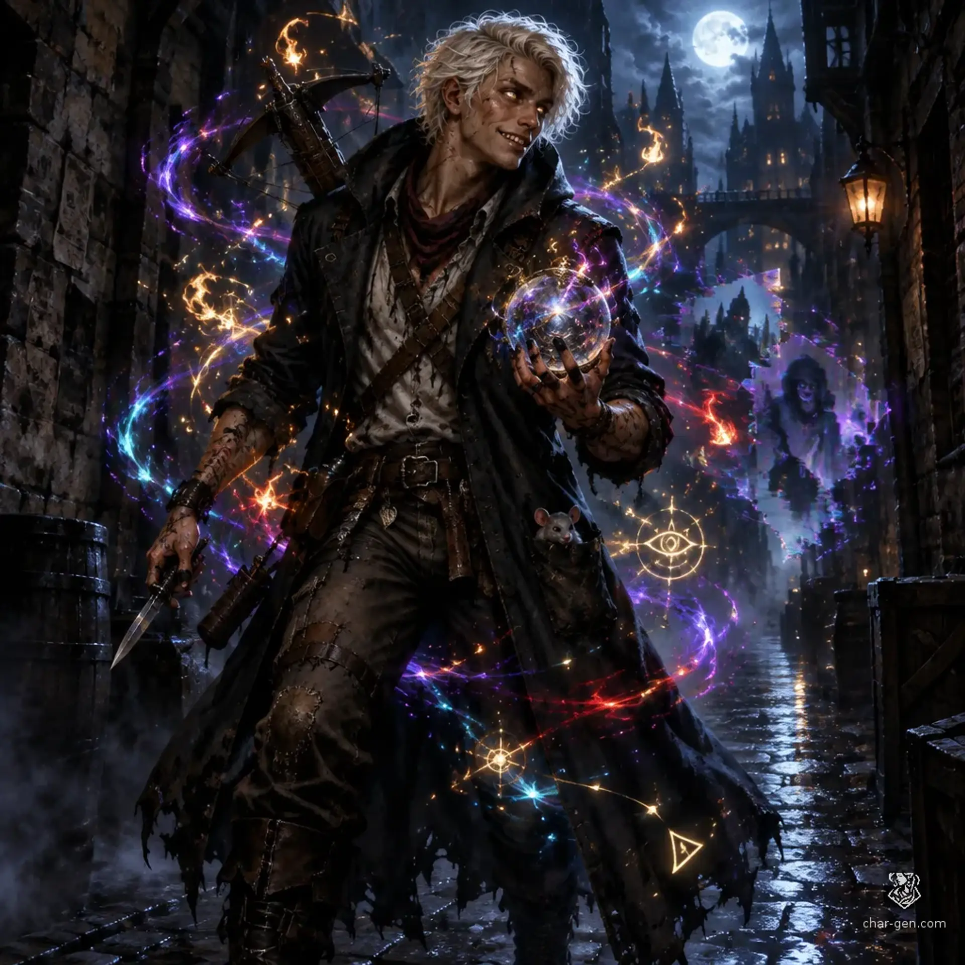 Leo - AI-generated fantasy Character
