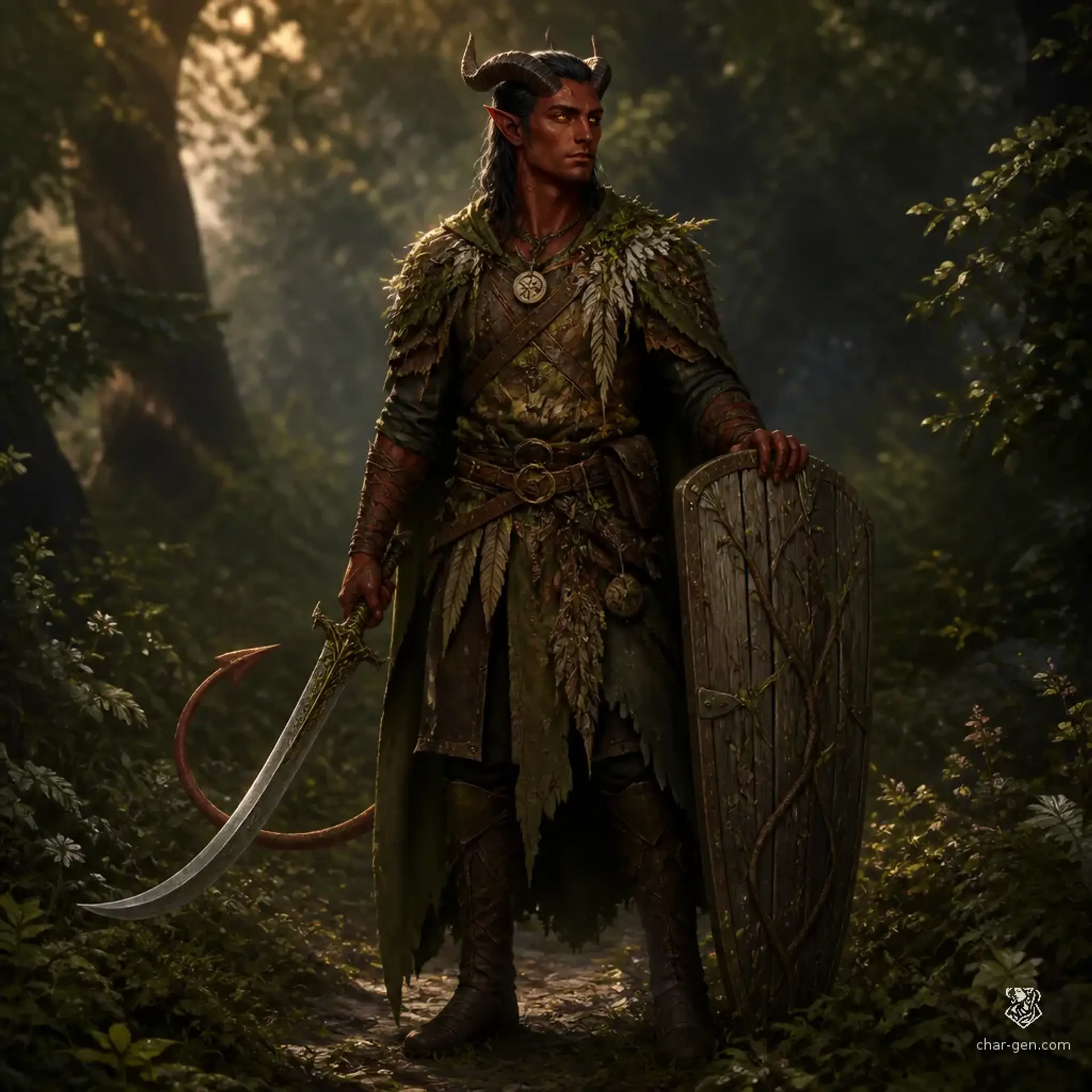 Kairon Creed - AI-generated fantasy Character