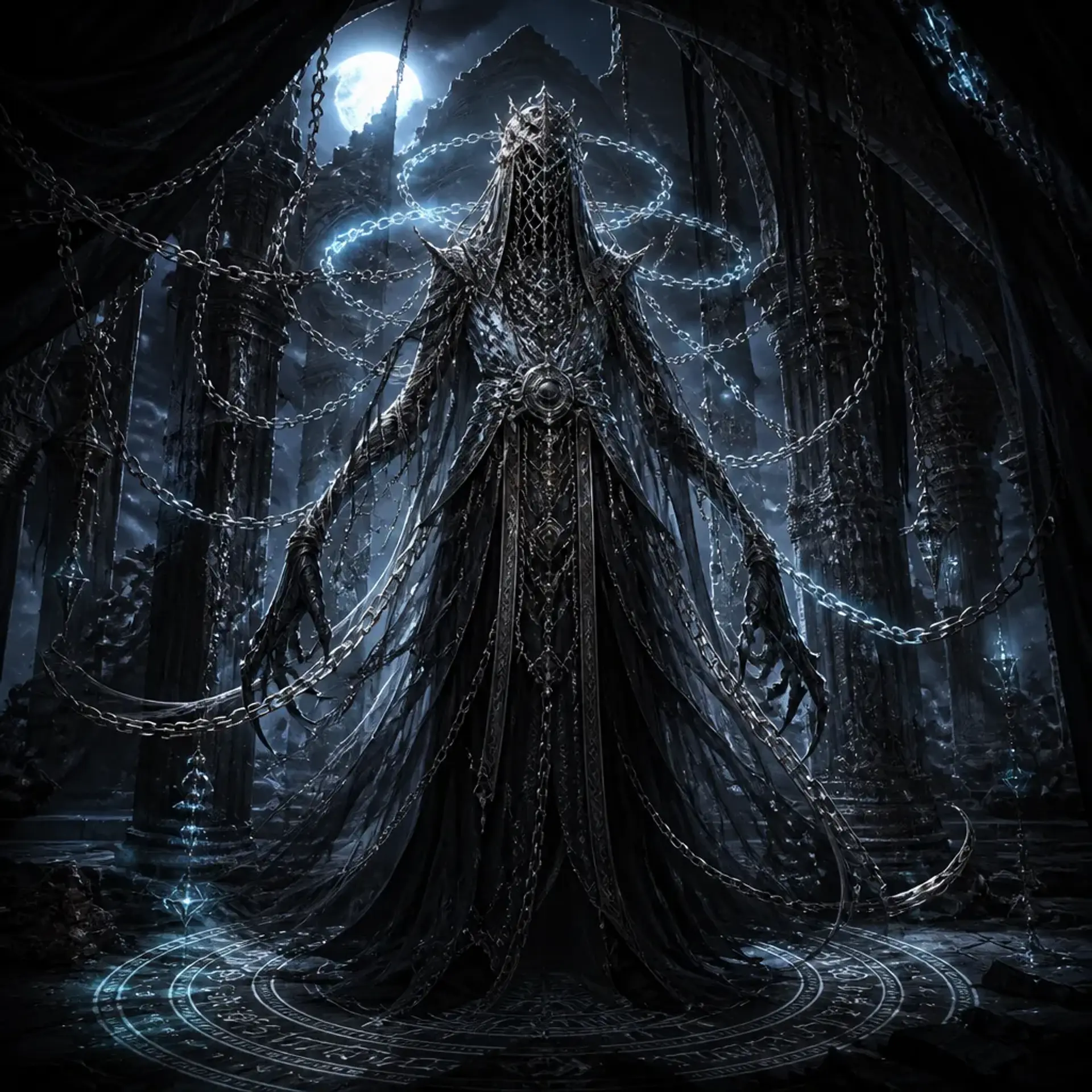 Shadow Binder - AI-generated fantasy Monster