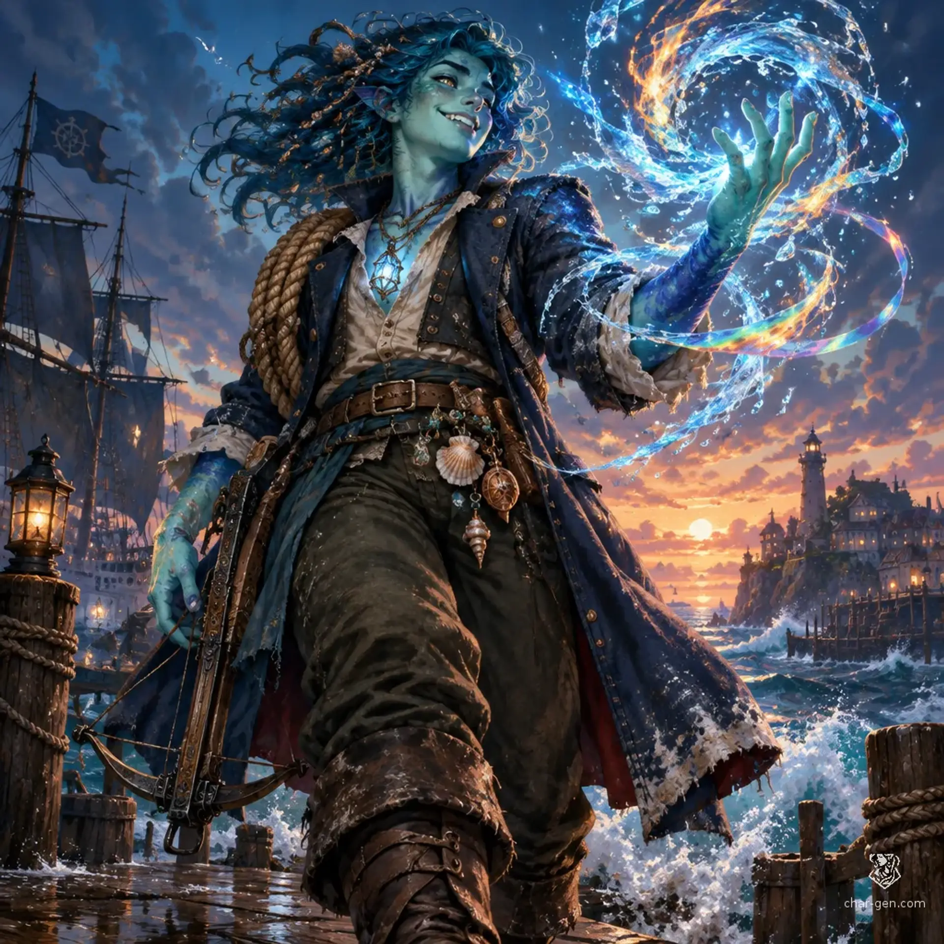 Muriel - AI-generated fantasy Character