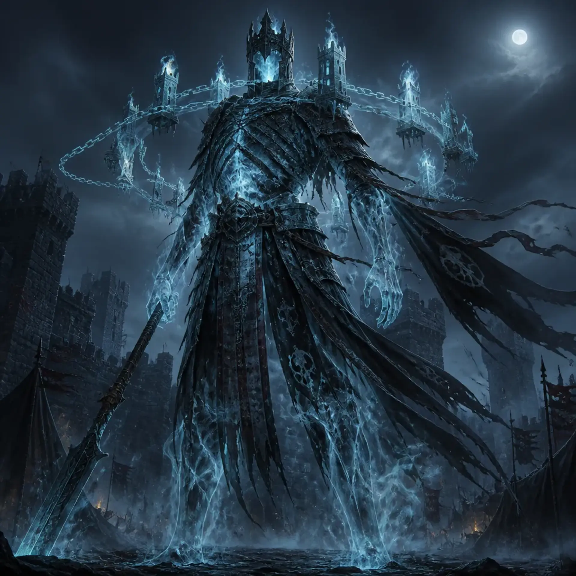 Spectral Warden - AI-generated fantasy Monster