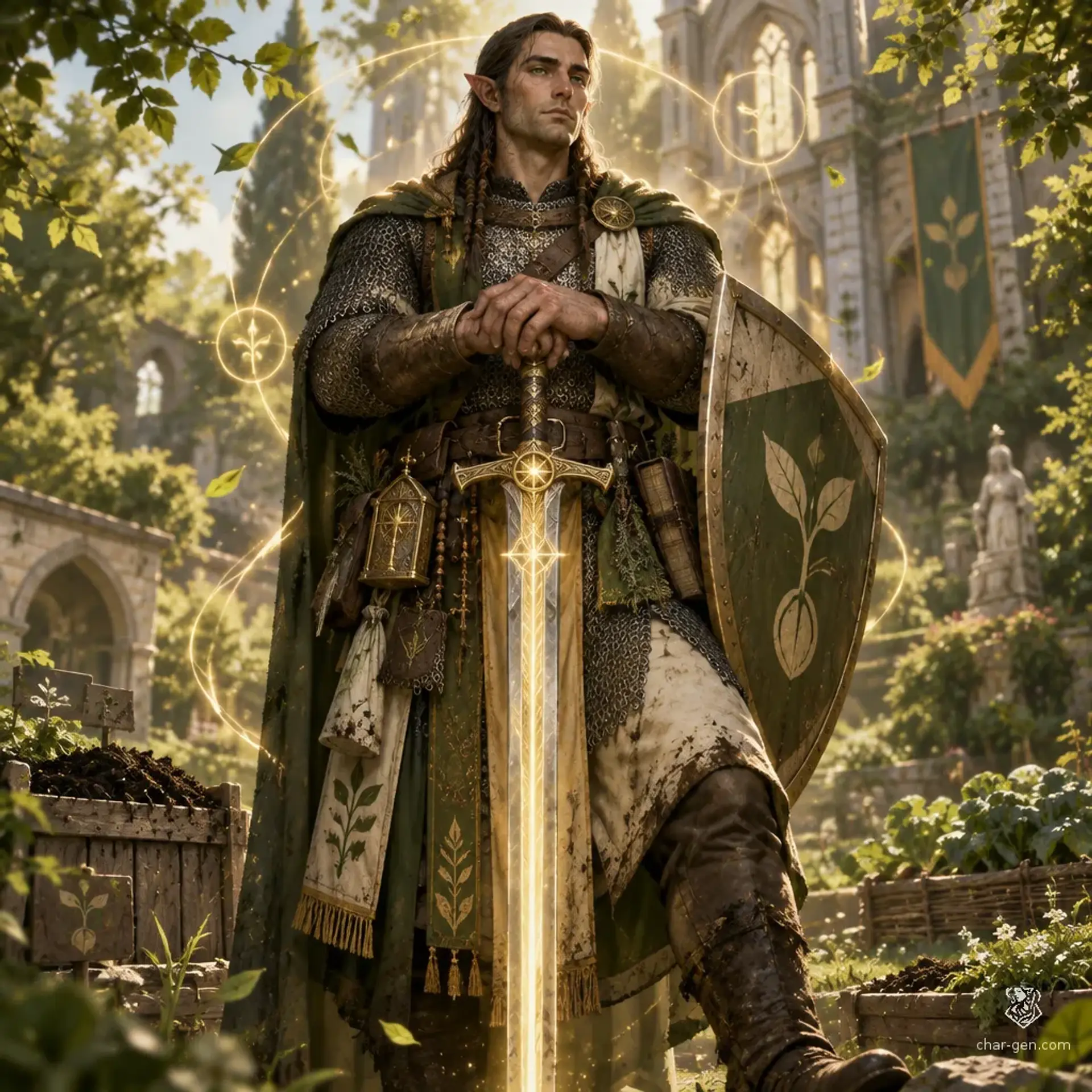 Gregor z Kompostu - AI-generated fantasy Character
