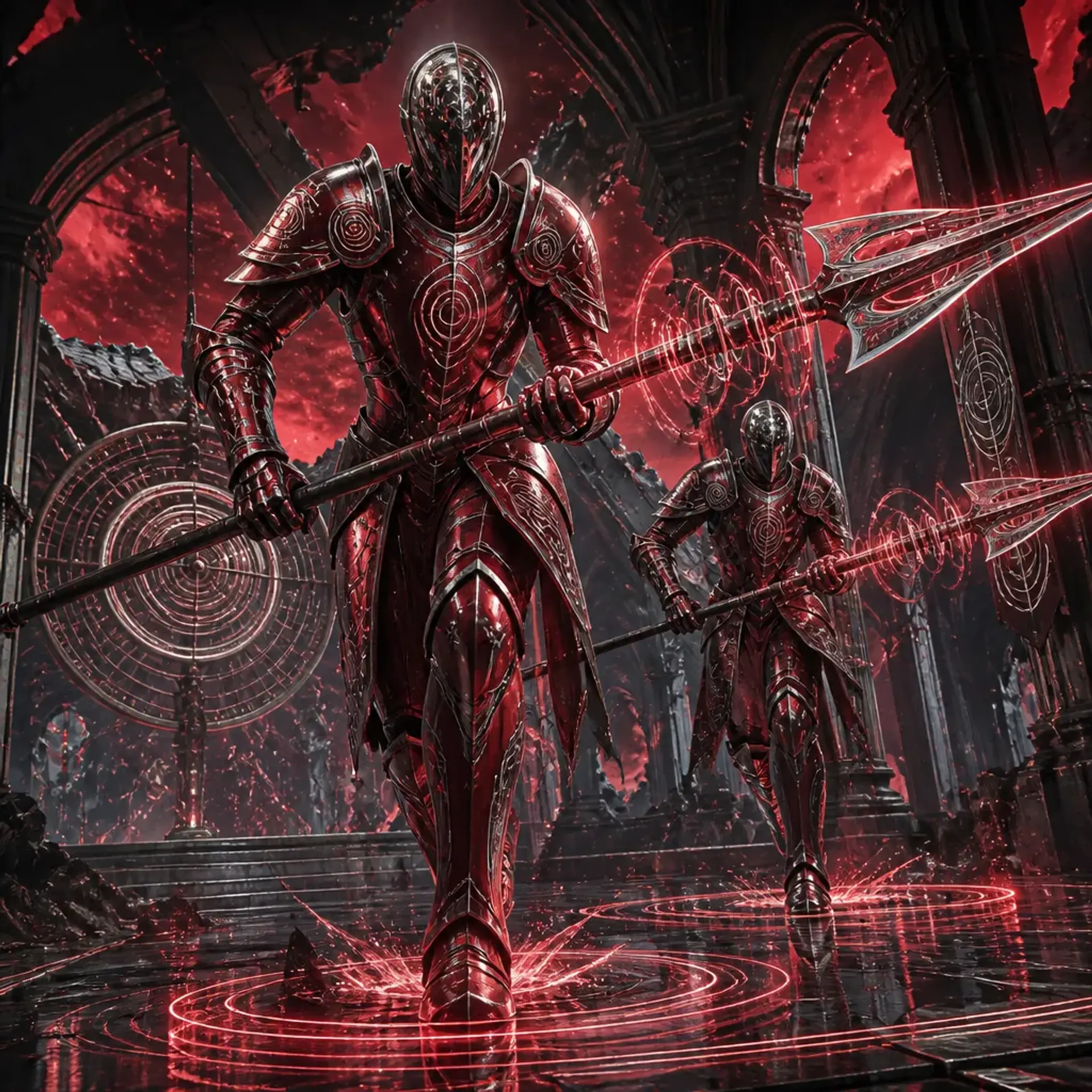 Echo Wardens - AI-generated fantasy Monster