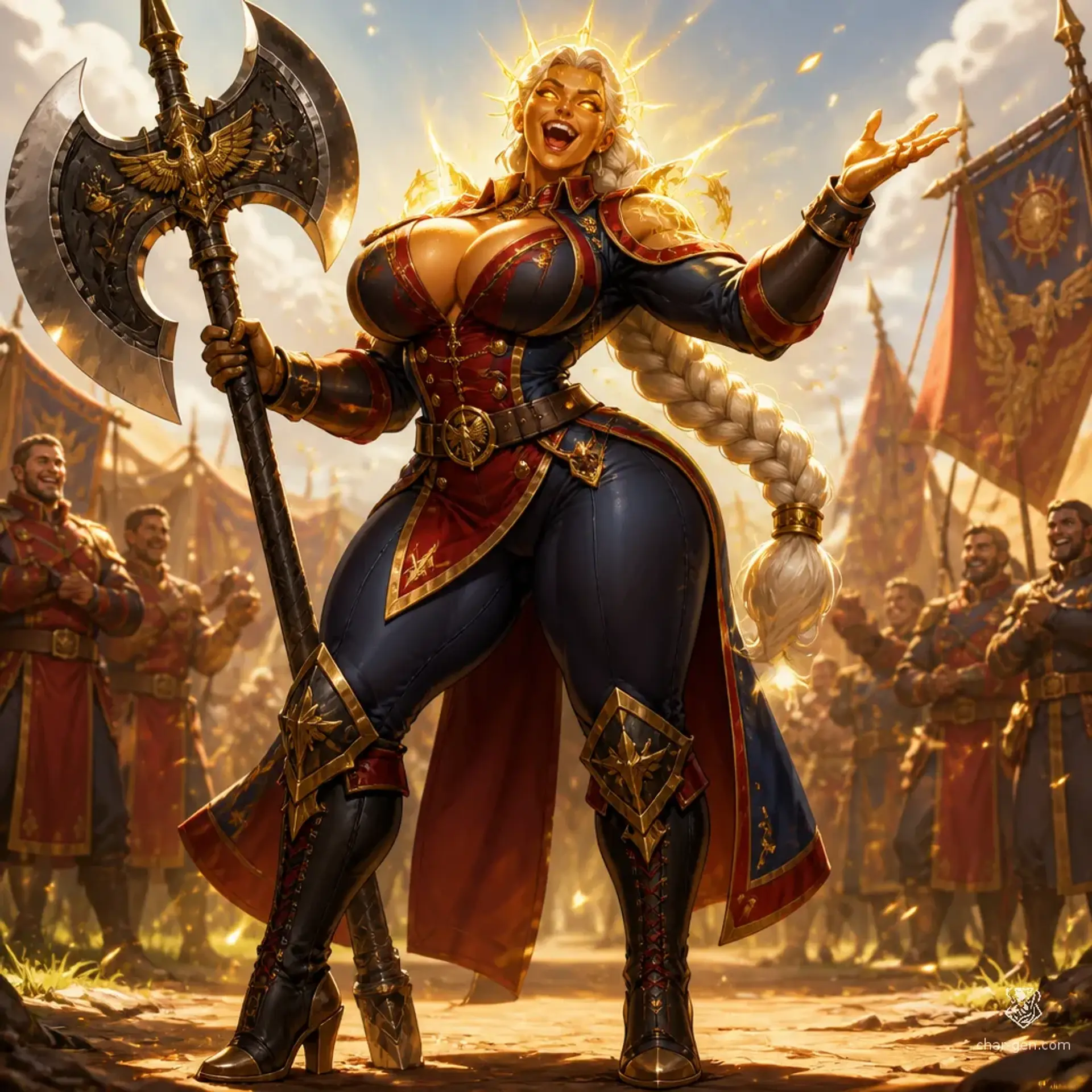 Seraphina Pike - AI-generated fantasy Character