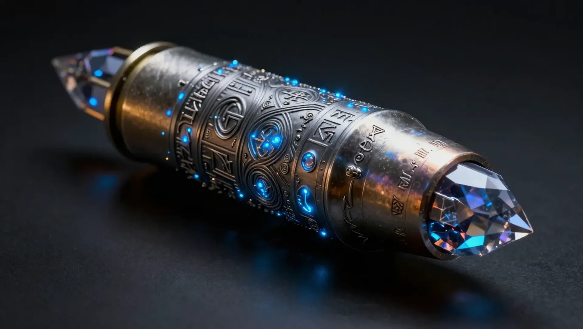 The God-Ender 12.7x55mm Sabot - AI-generated fantasy Magic Item