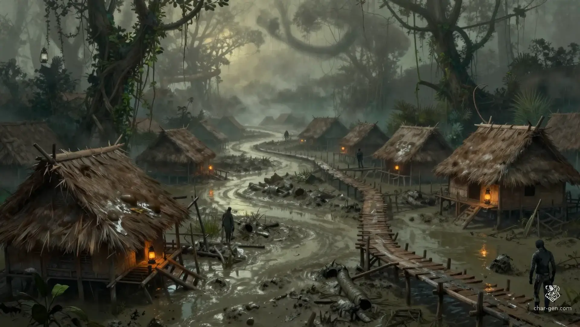 The Silt-Stained Plea - AI-generated fantasy Quest