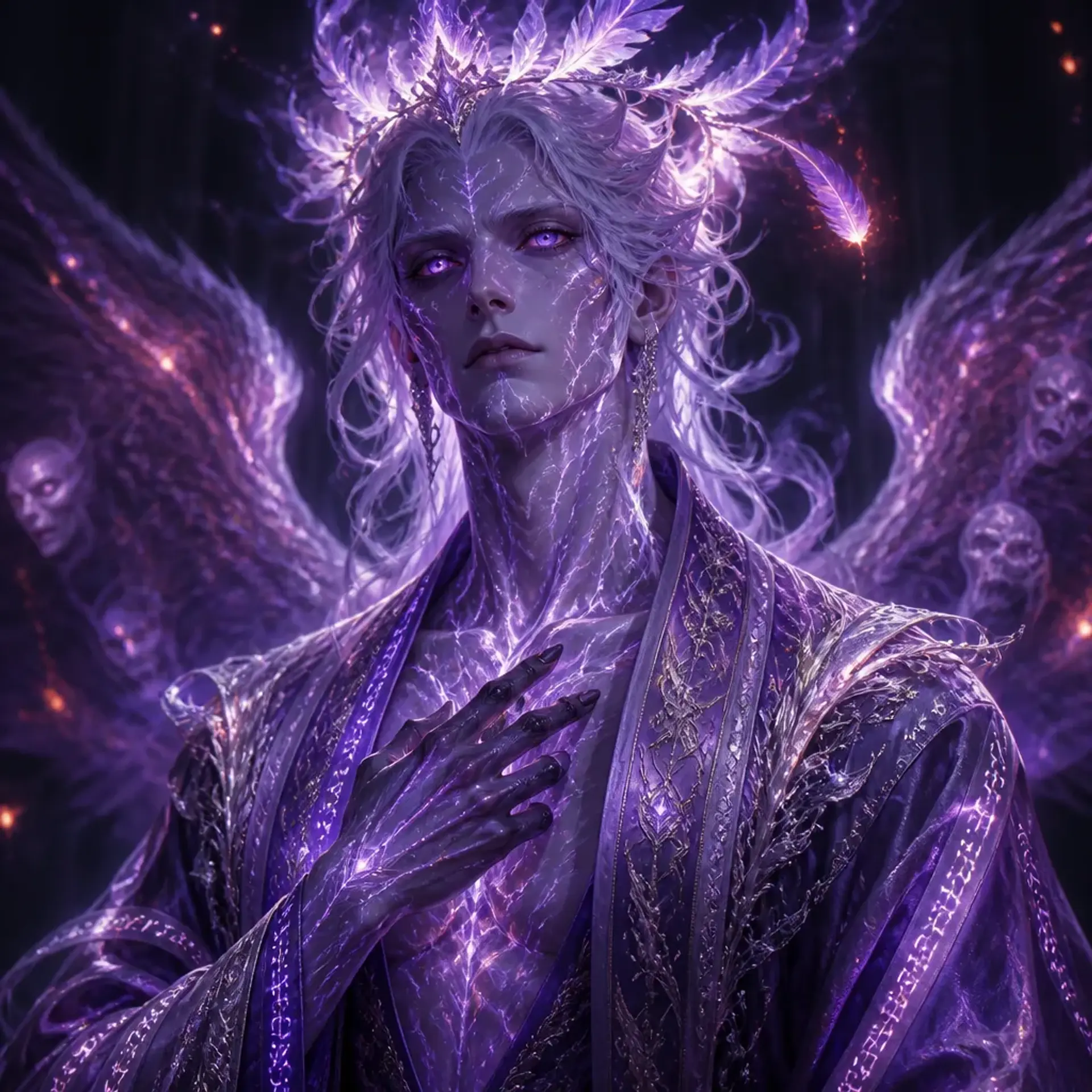 Iunathar Vaeloryx, Keeper of the Violet Ember