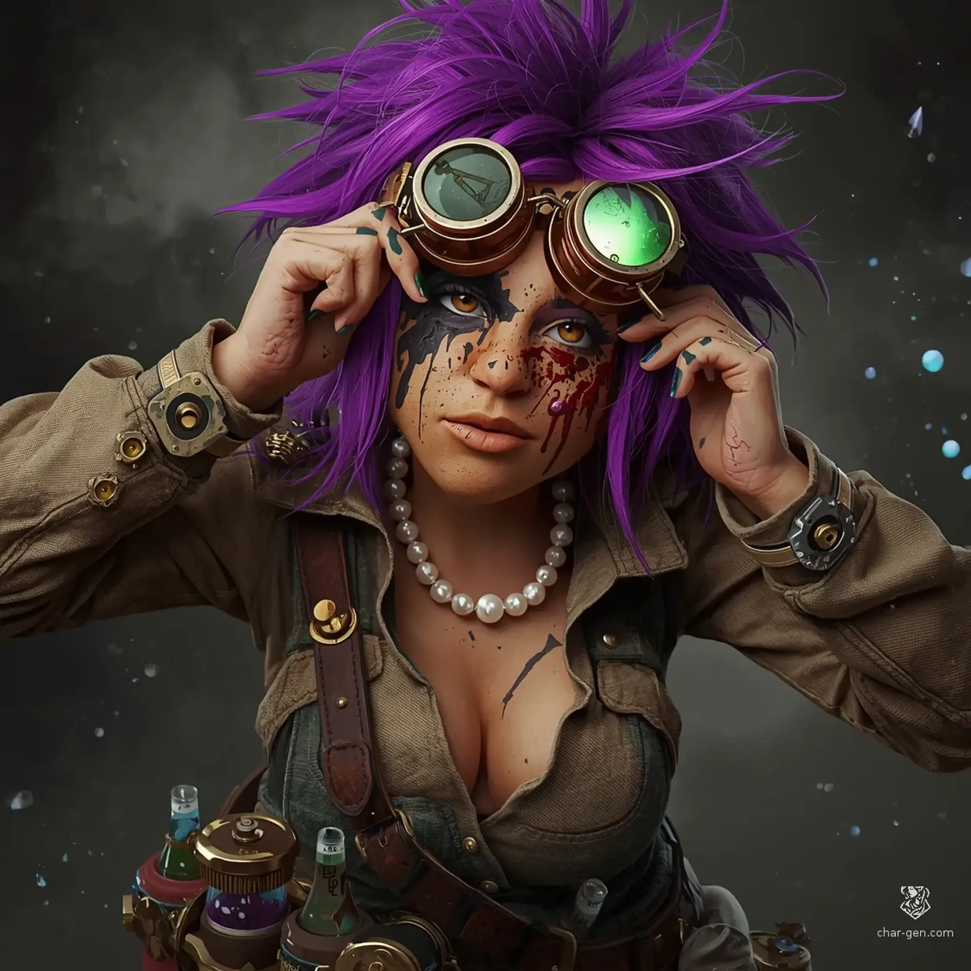 Tilly Tinderbox Copperfuse - AI-generated fantasy NPC