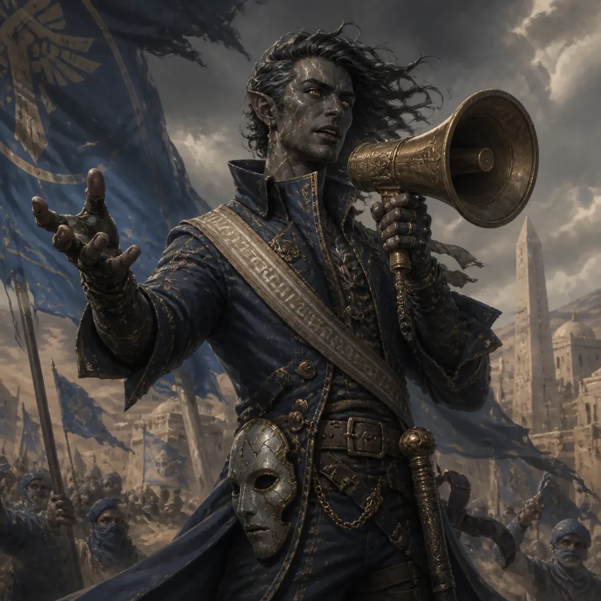 Zephyr-Speaker Kaelen "The Ember-Gale" al-Rimal