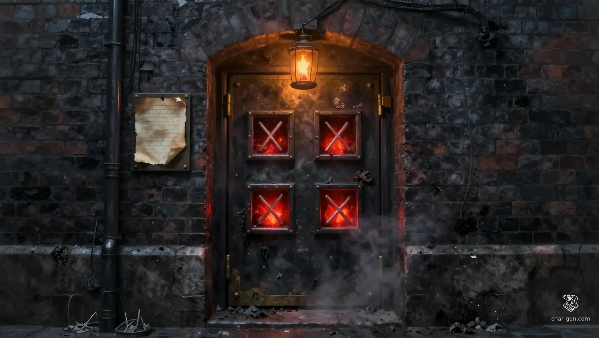 The Name in the Brass Ward