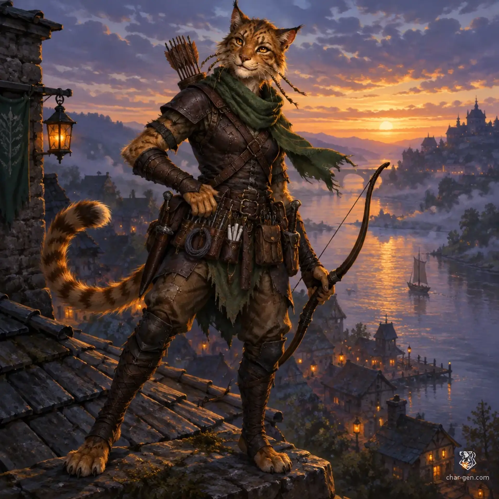 Vargó Pask - AI-generated fantasy Character