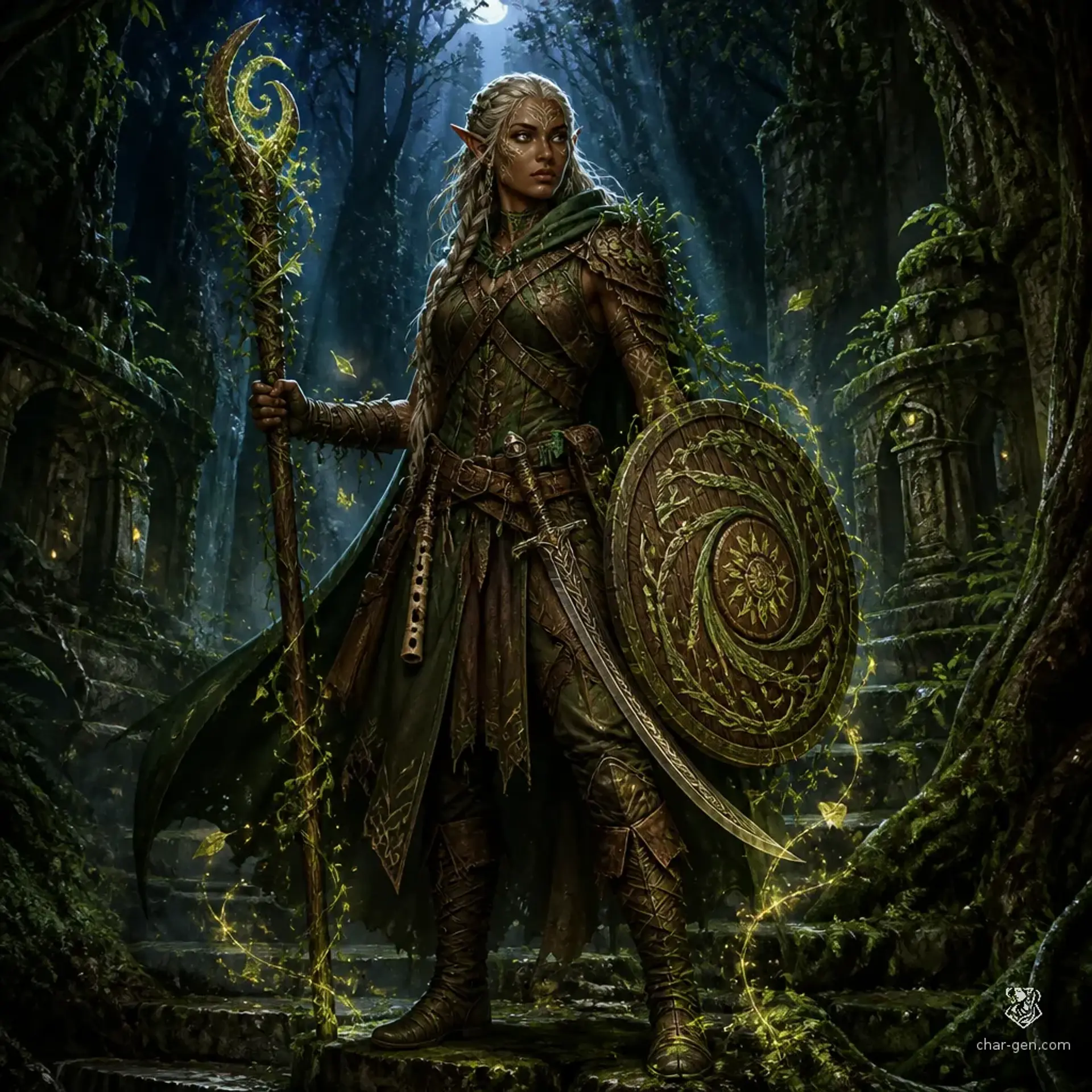 Eve - AI-generated fantasy Character