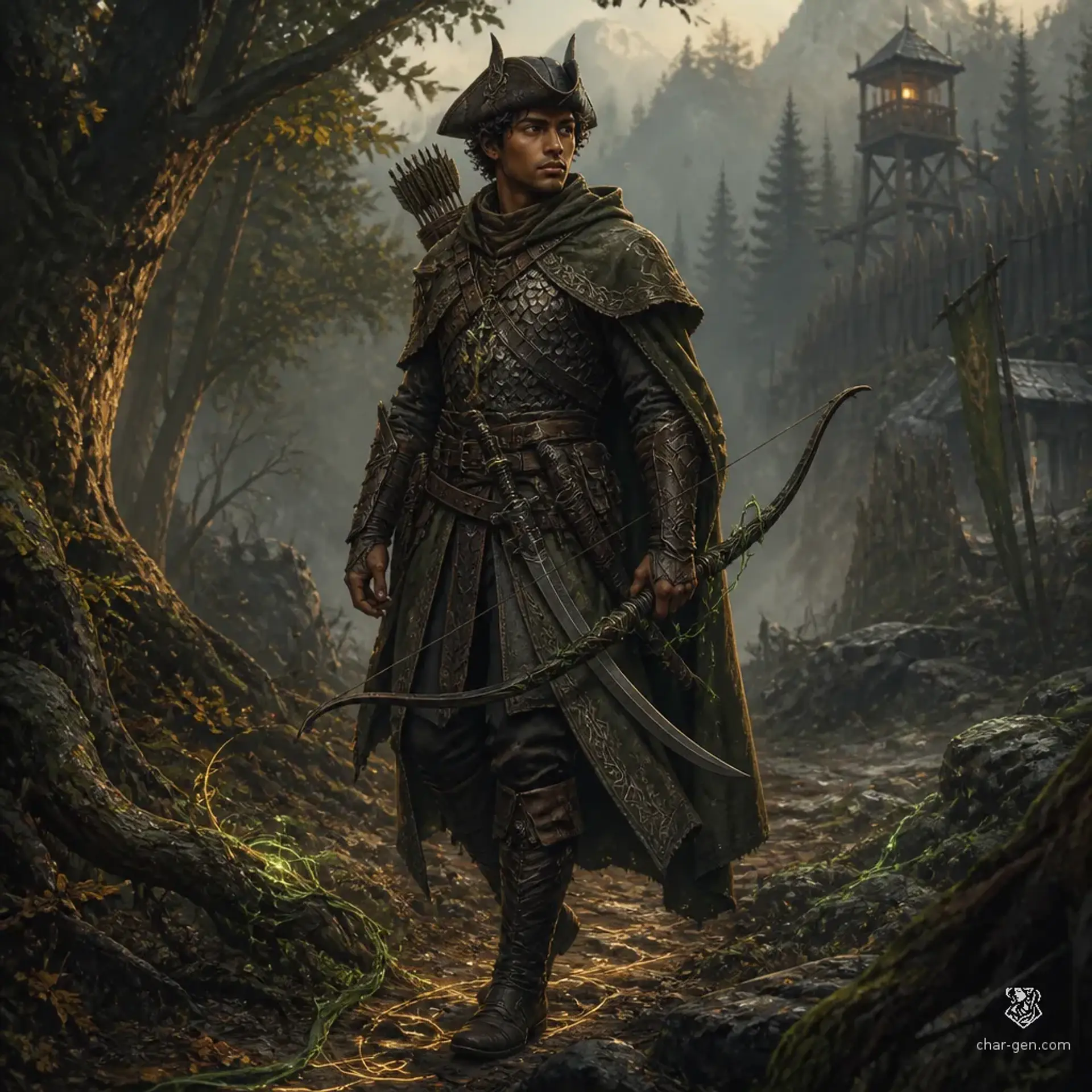 Toma Kivinen - AI-generated fantasy Character