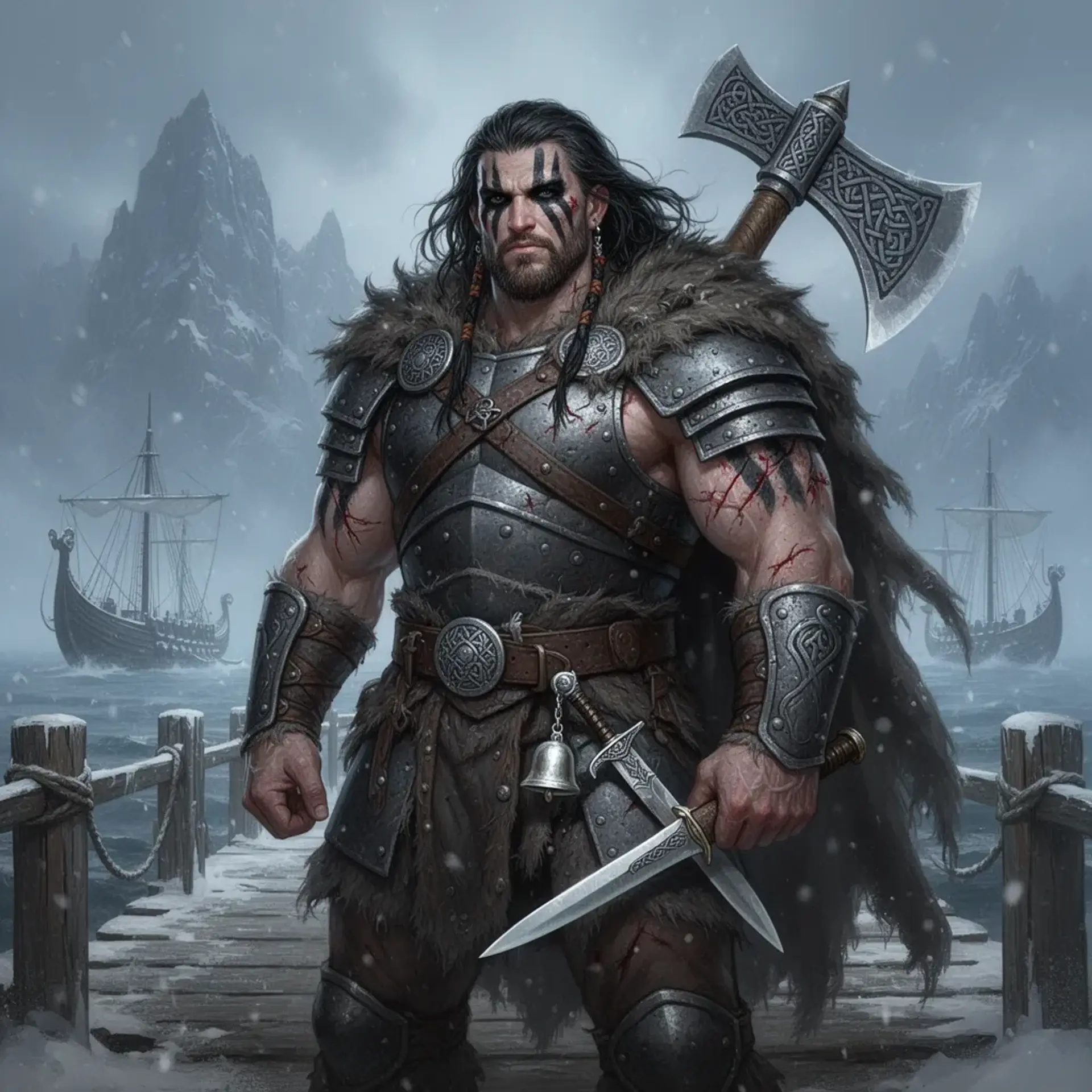 Bjornolf Iron-Sigh - AI-generated fantasy NPC