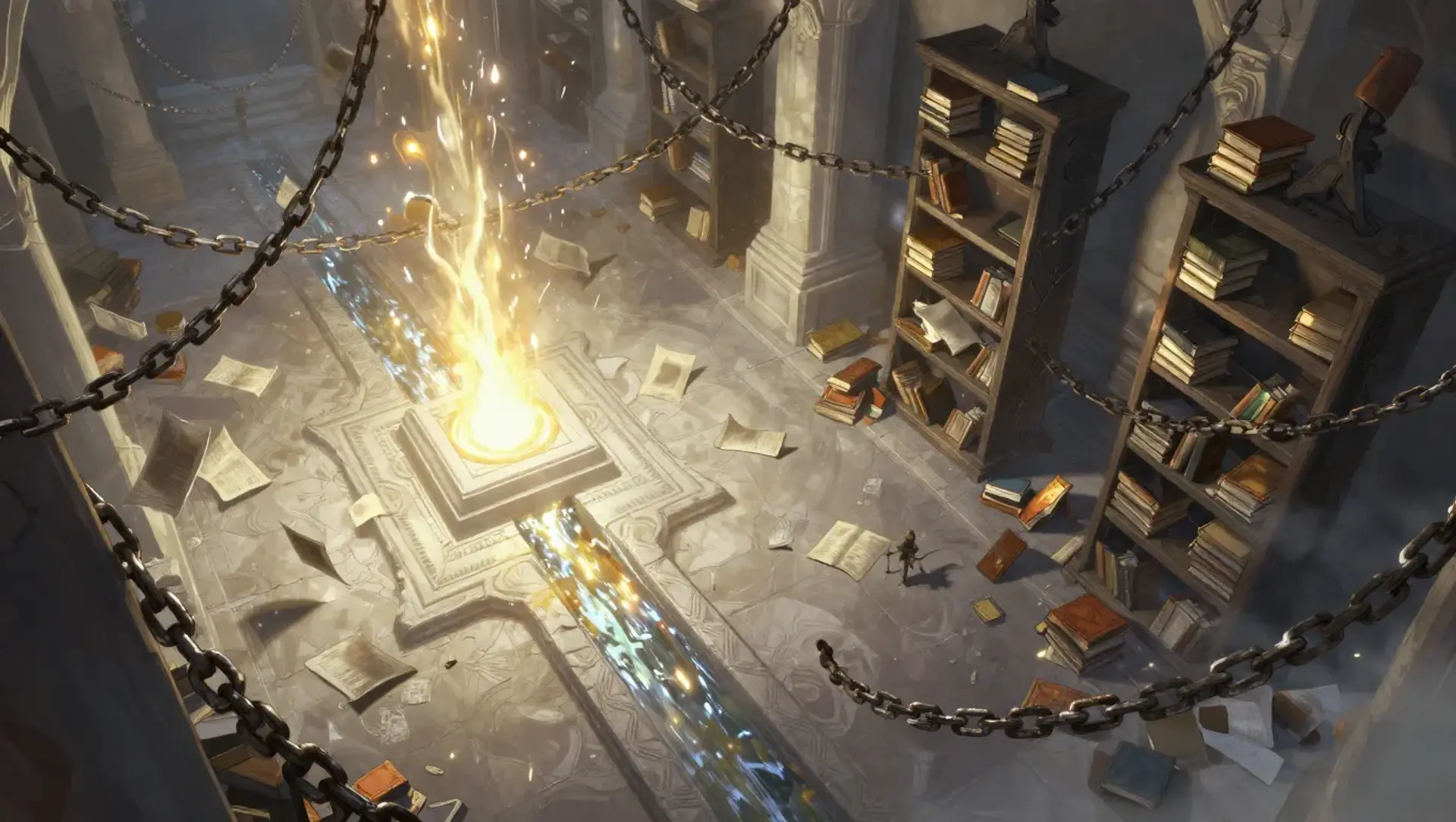 Keep the Codex from Maltren’s Agent - AI-generated fantasy Encounter