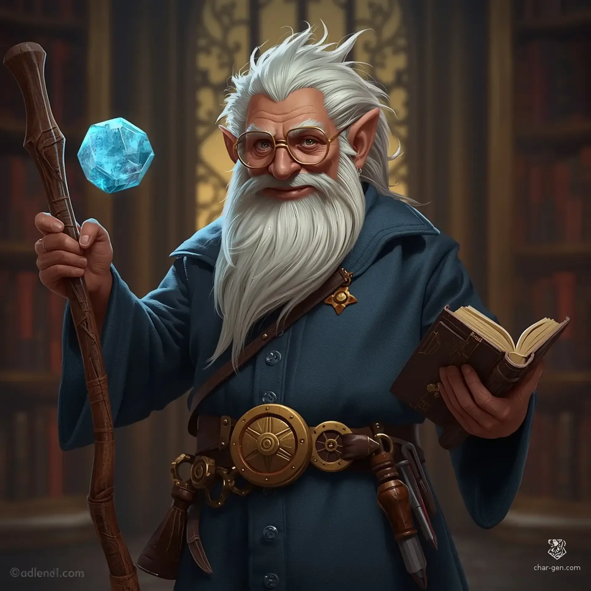 Zook Puckleberry - AI-generated fantasy Character