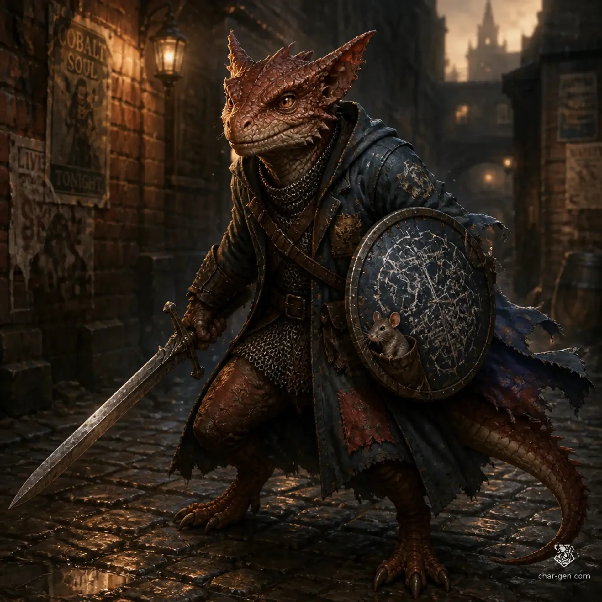 Tikka - AI-generated fantasy Character