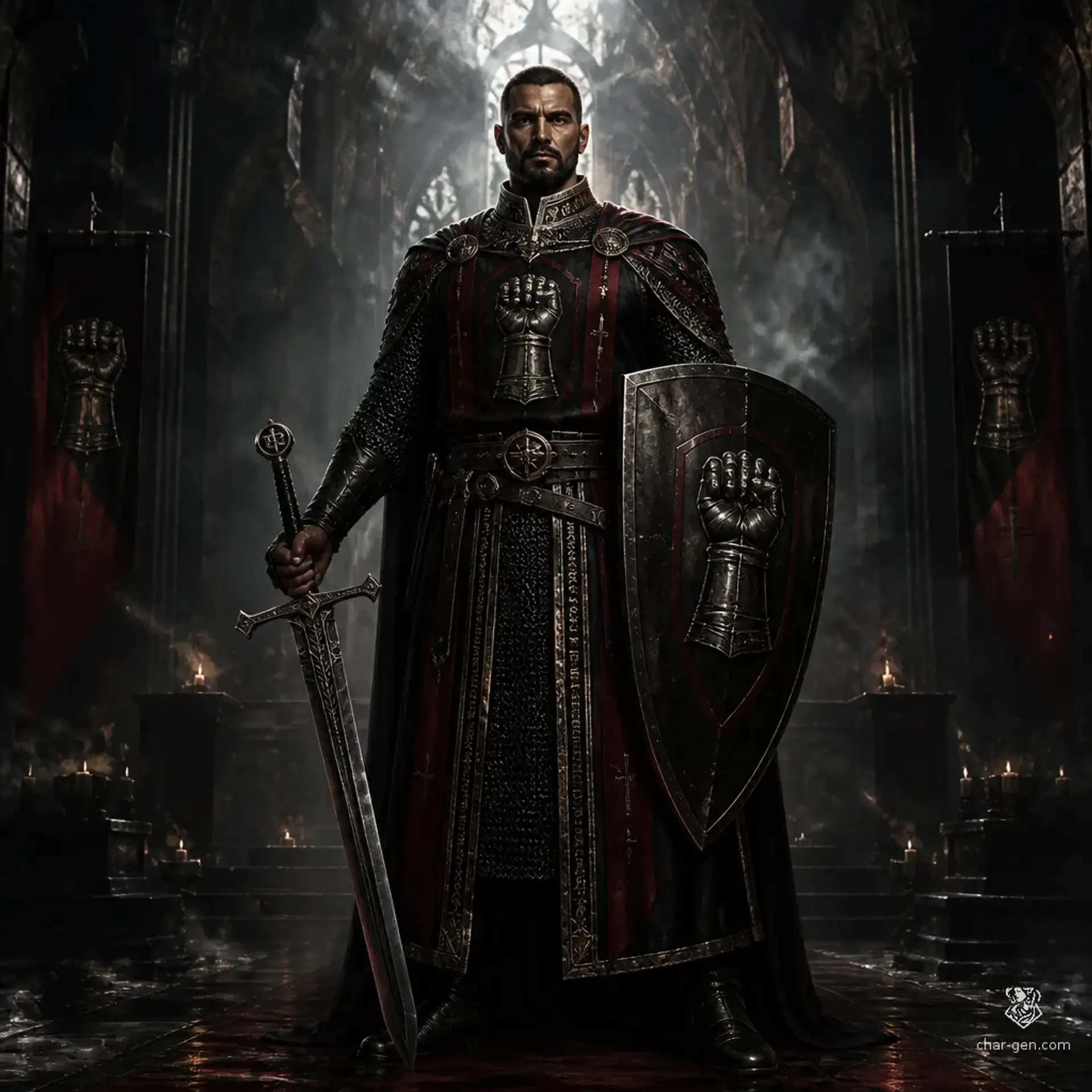 Varrik Thane - AI-generated fantasy Character