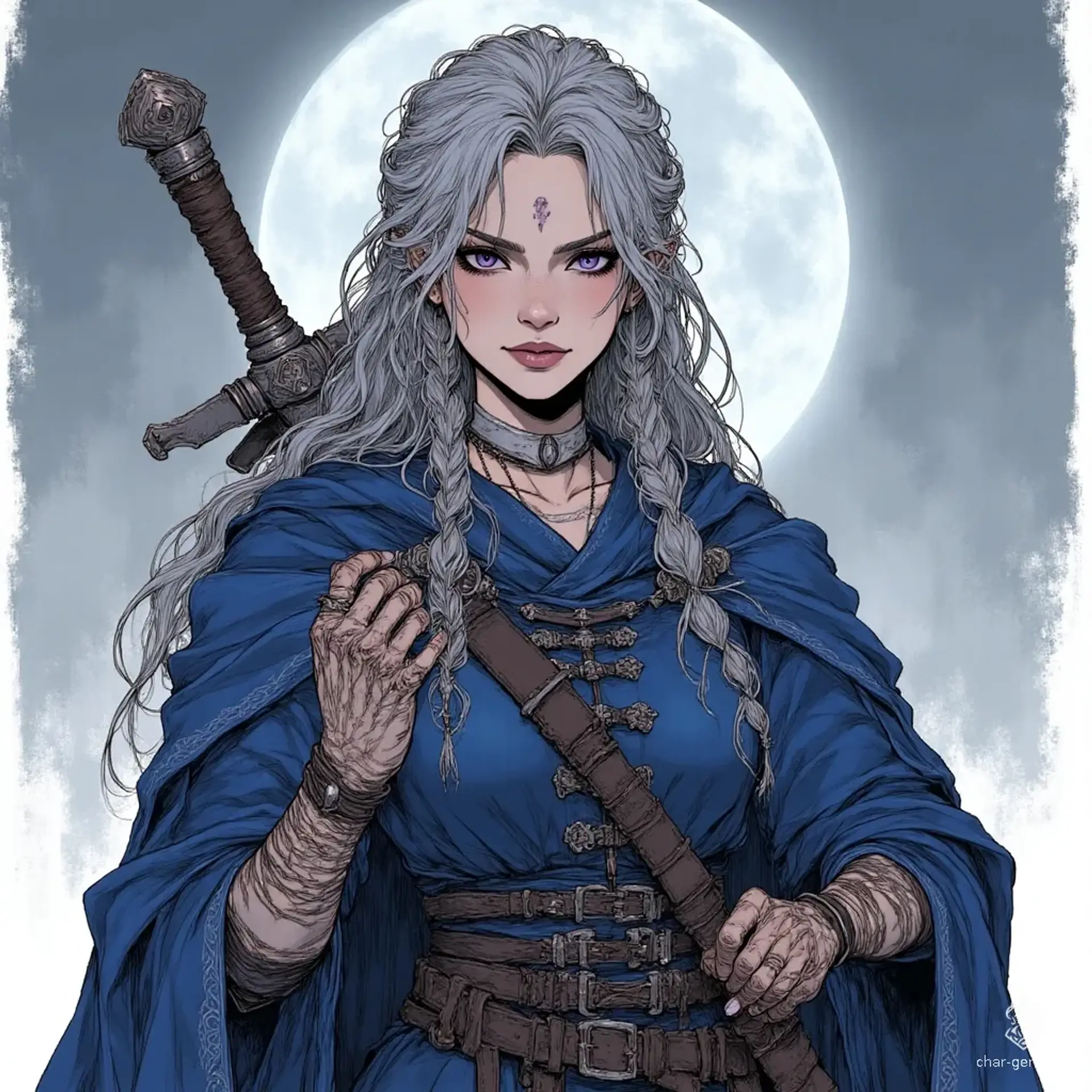 Aelira Veyreth - AI-generated fantasy NPC