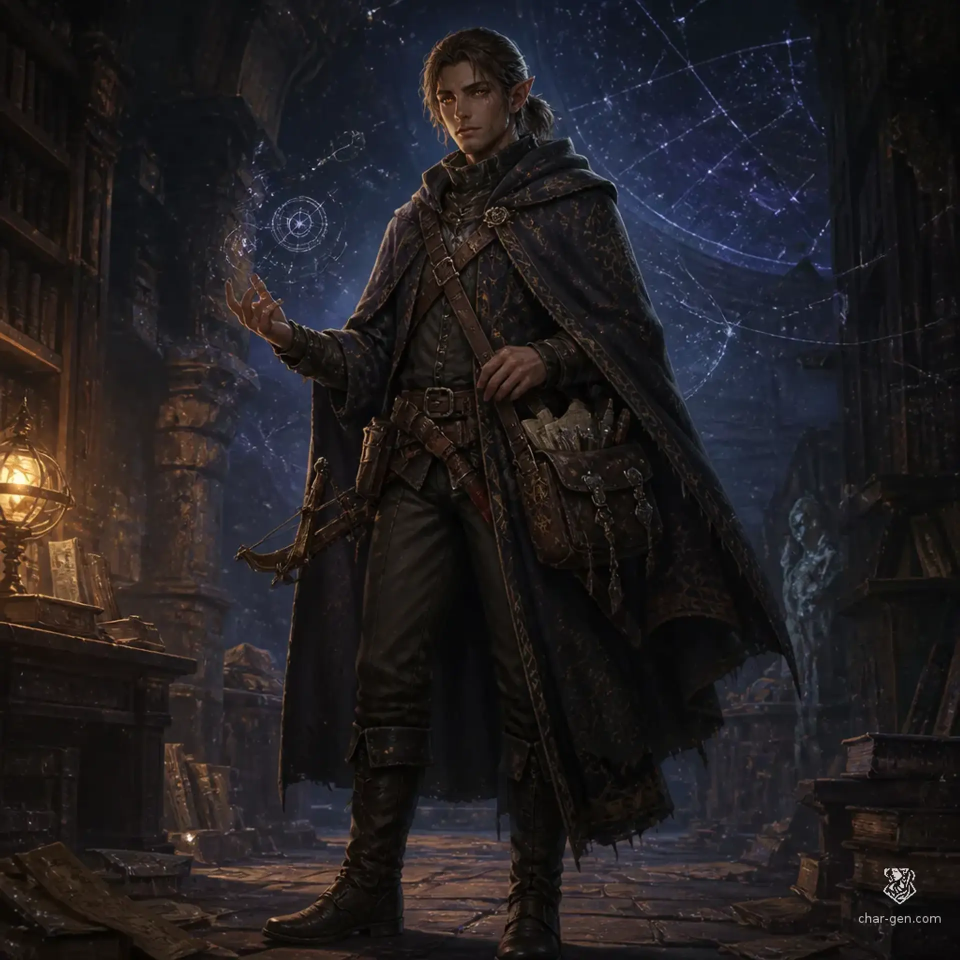 Rayon - AI-generated fantasy Character