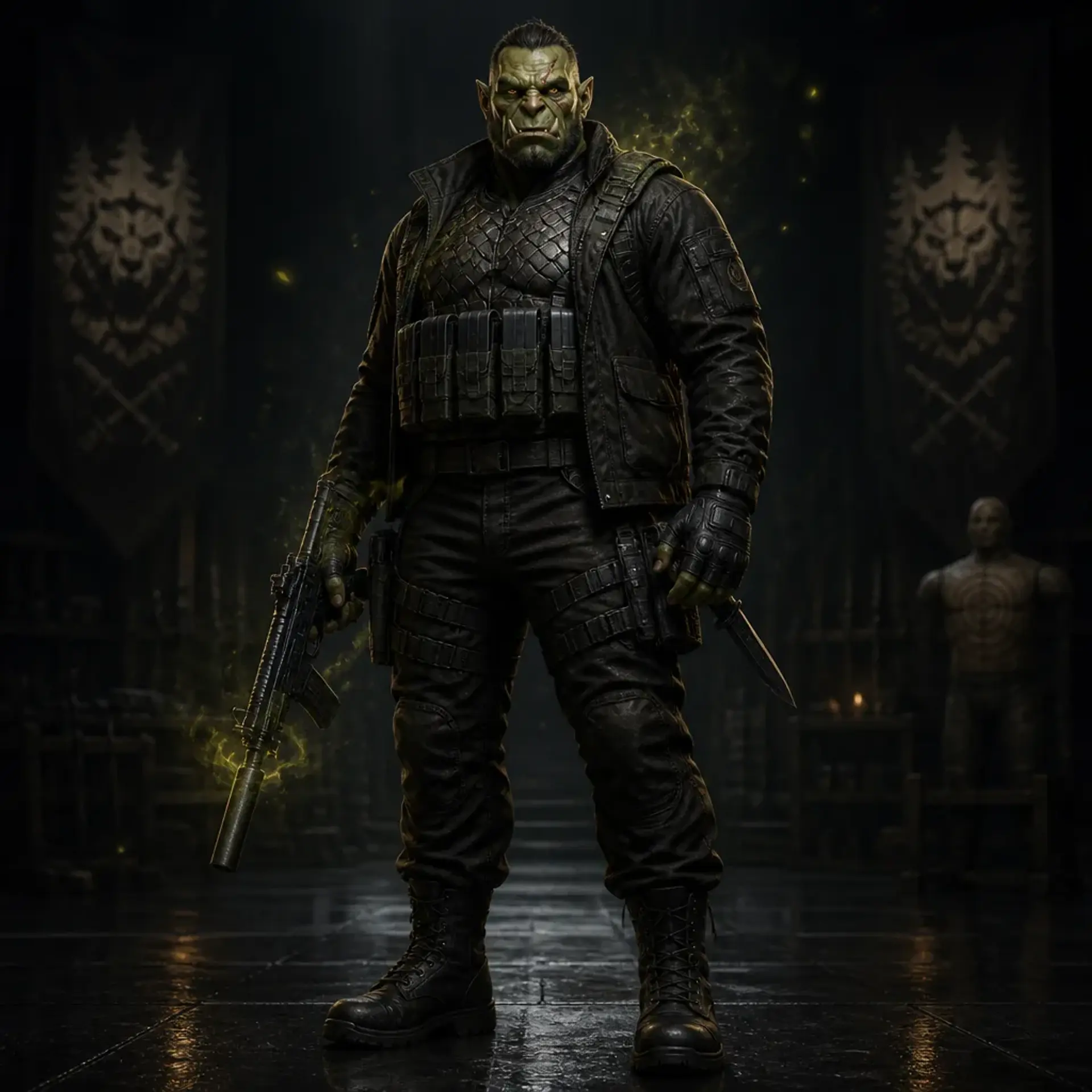 Gorak Ironstalker - AI-generated fantasy Character
