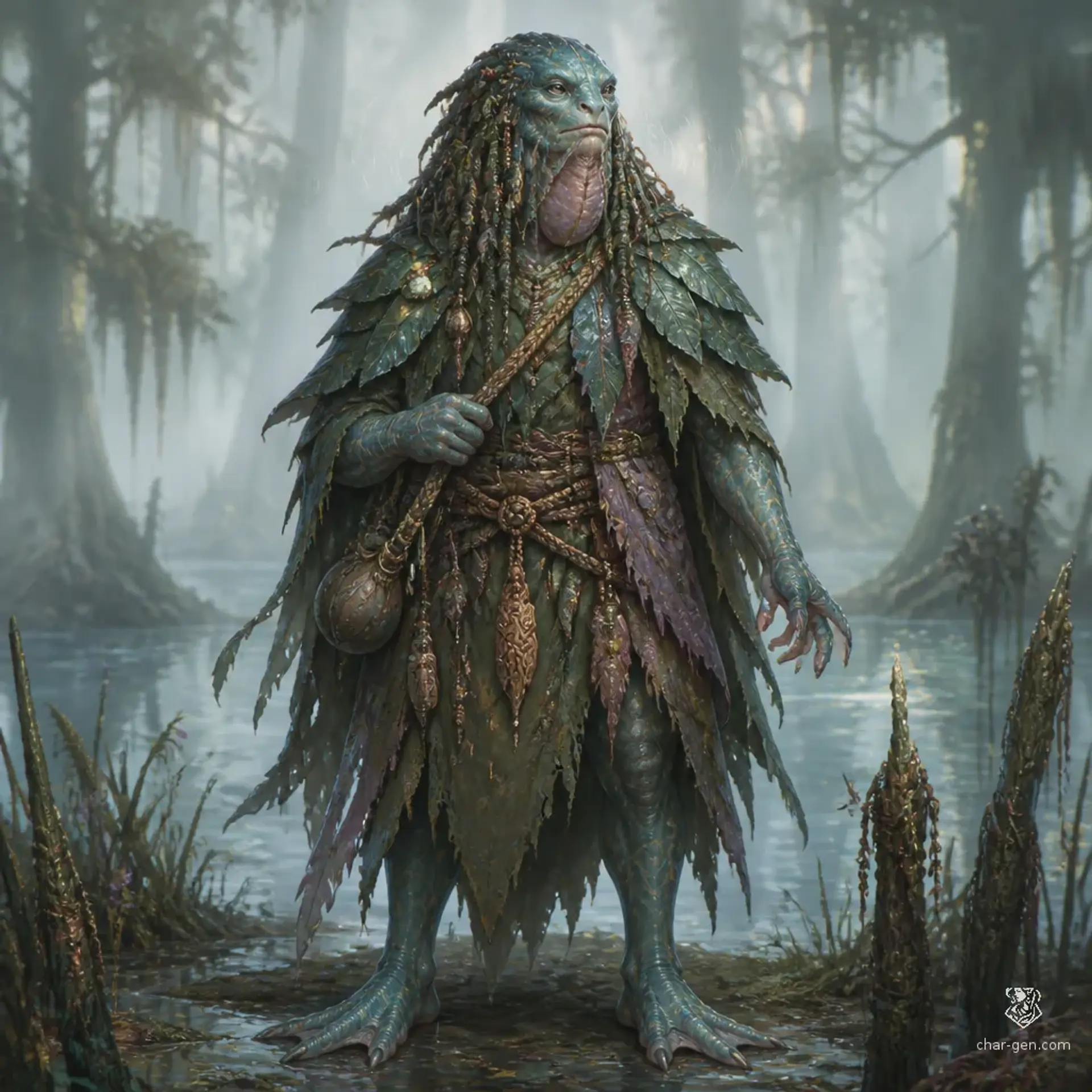 Bellroot - AI-generated fantasy Species