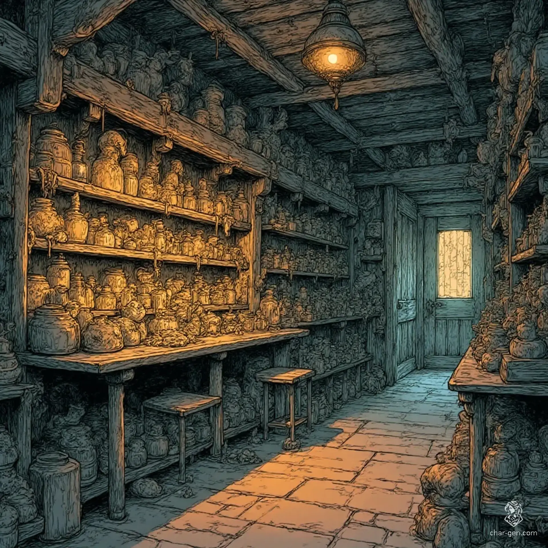 Whiskerford's Wondrous Warblings - AI-generated fantasy Shop