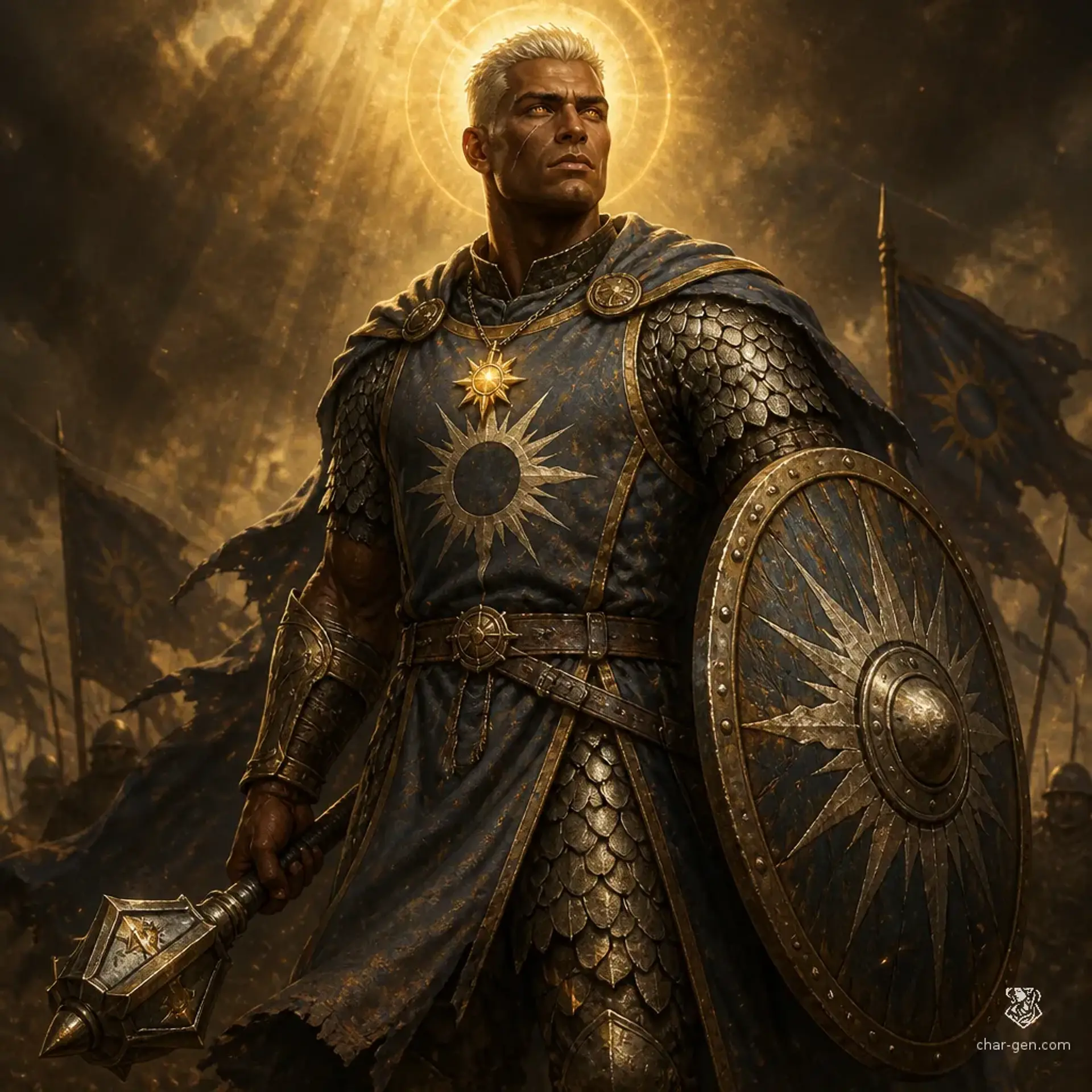 Caelum Vey - AI-generated fantasy Character