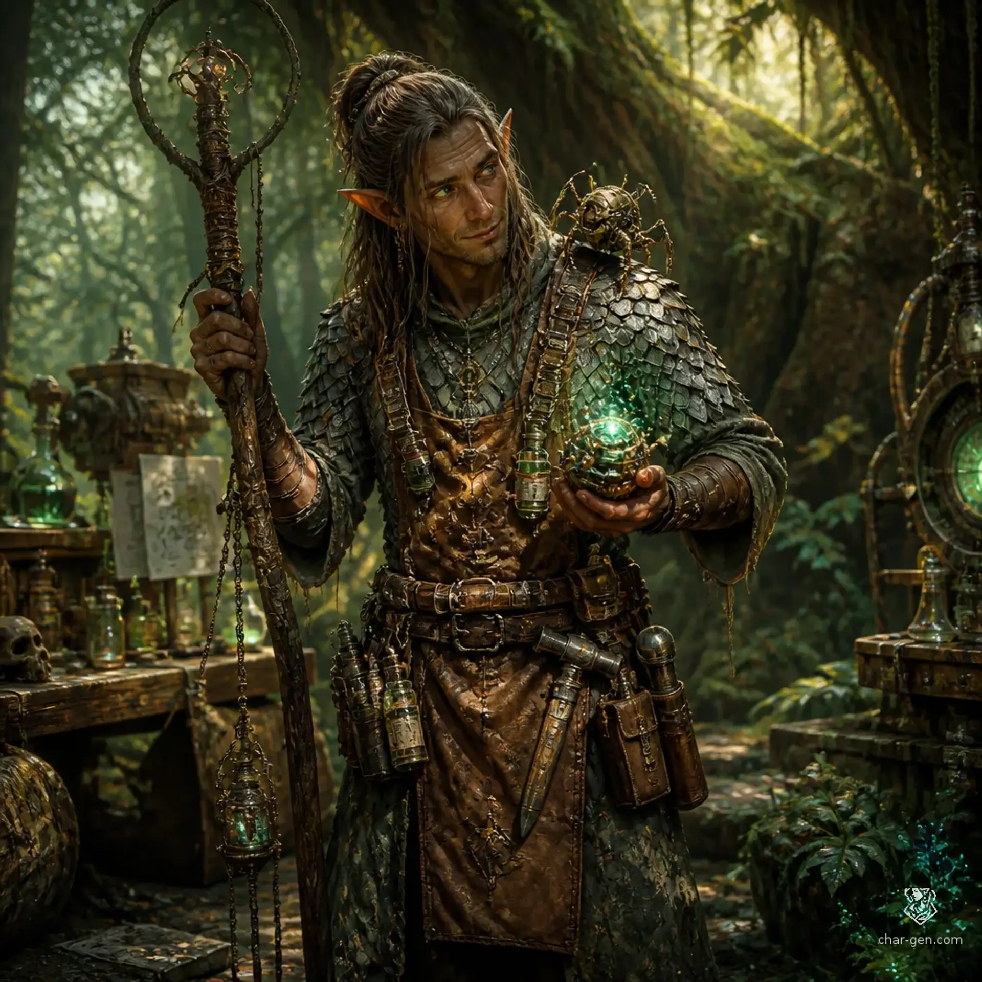 Robista - AI-generated fantasy Character