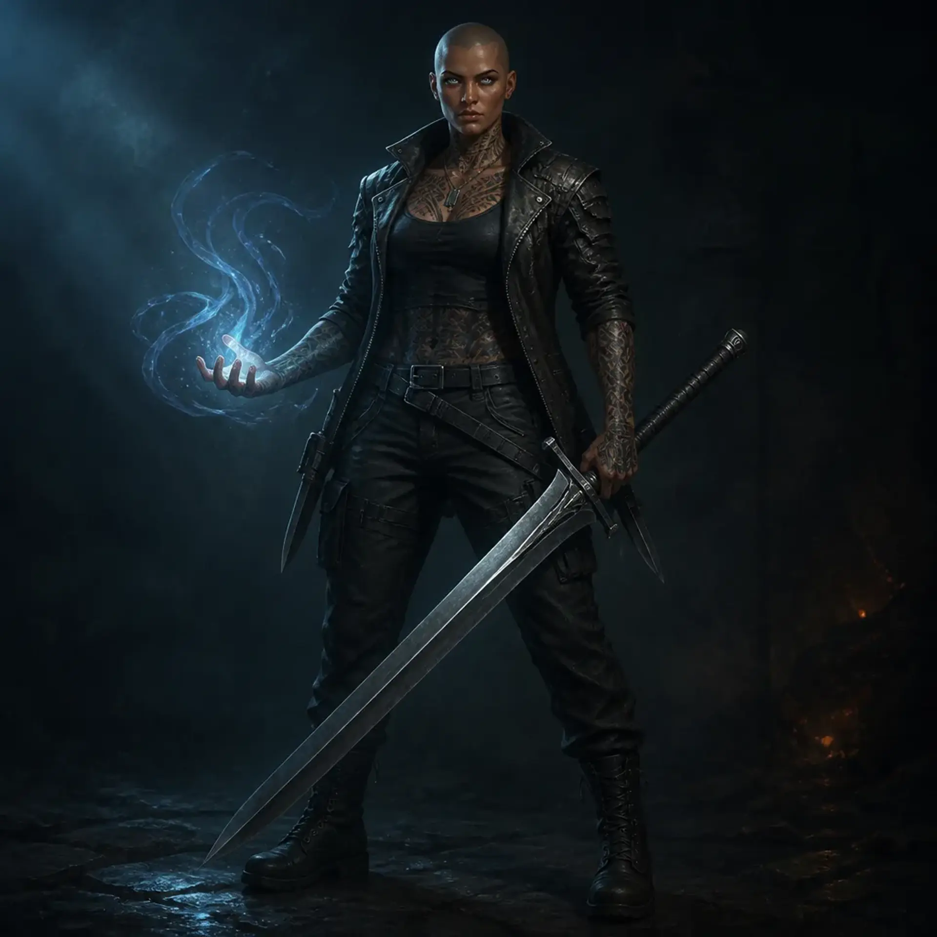 Vikasha Veyr - AI-generated fantasy Character