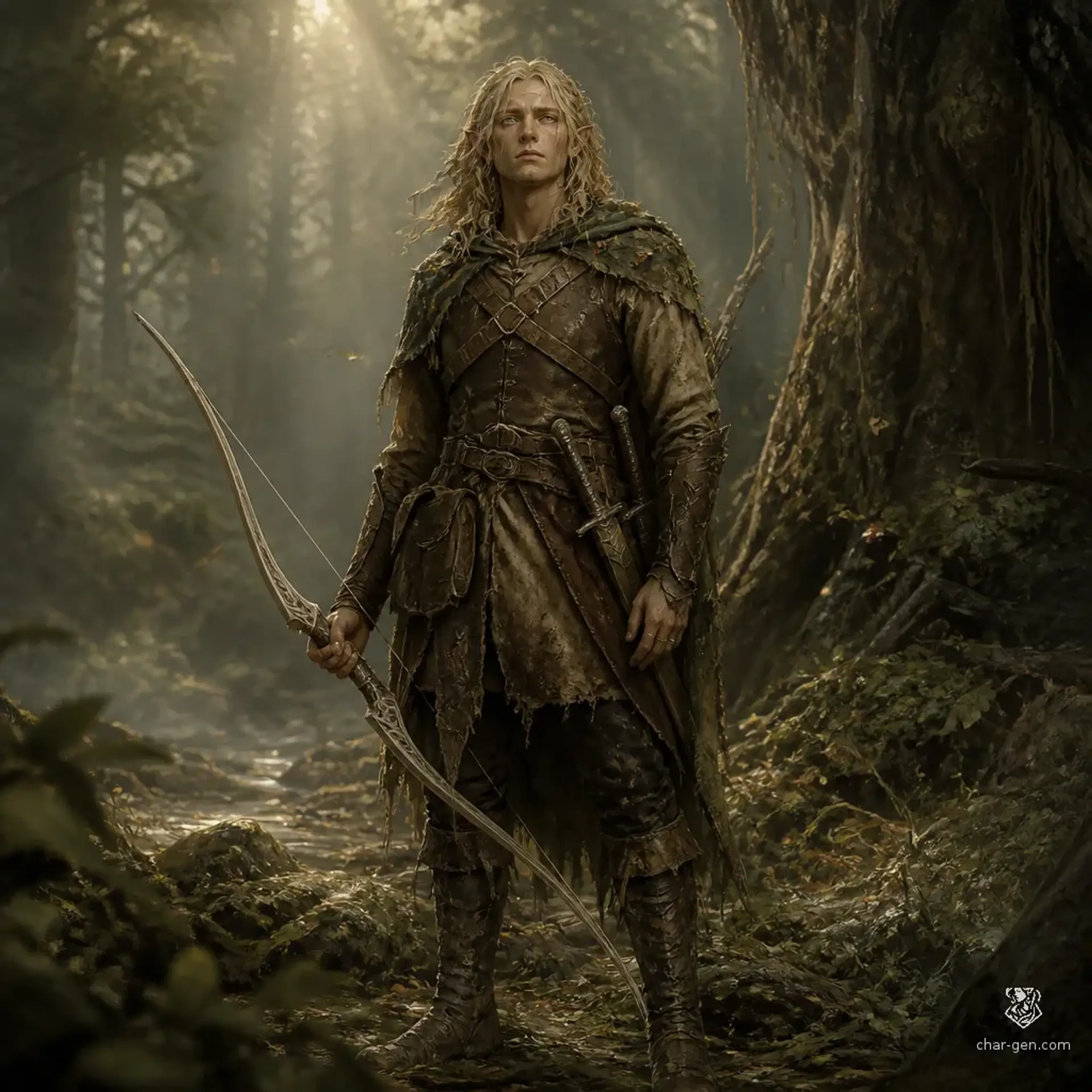 Valerius Thorne - AI-generated fantasy Character