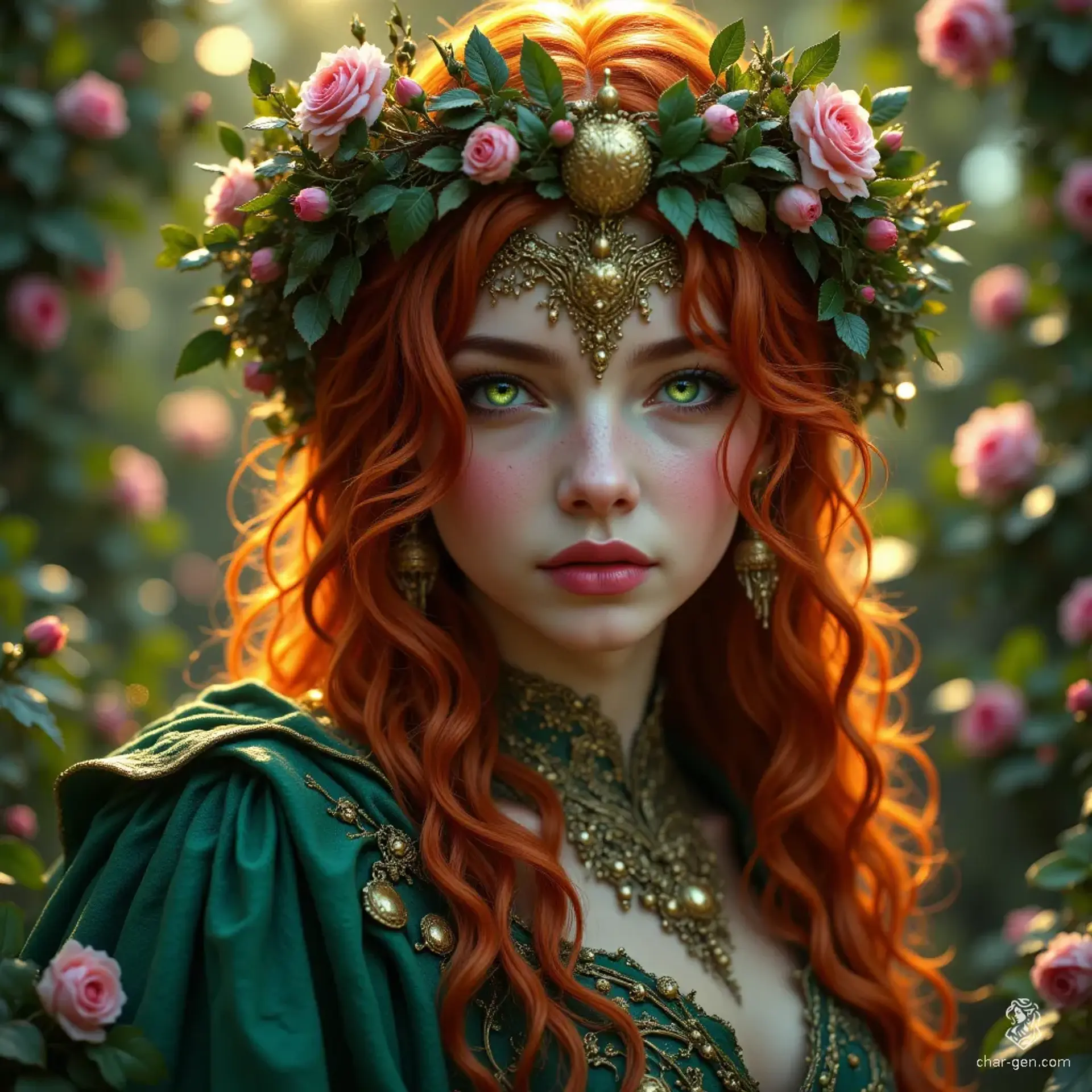 Isolde Veridawn - AI-generated fantasy NPC