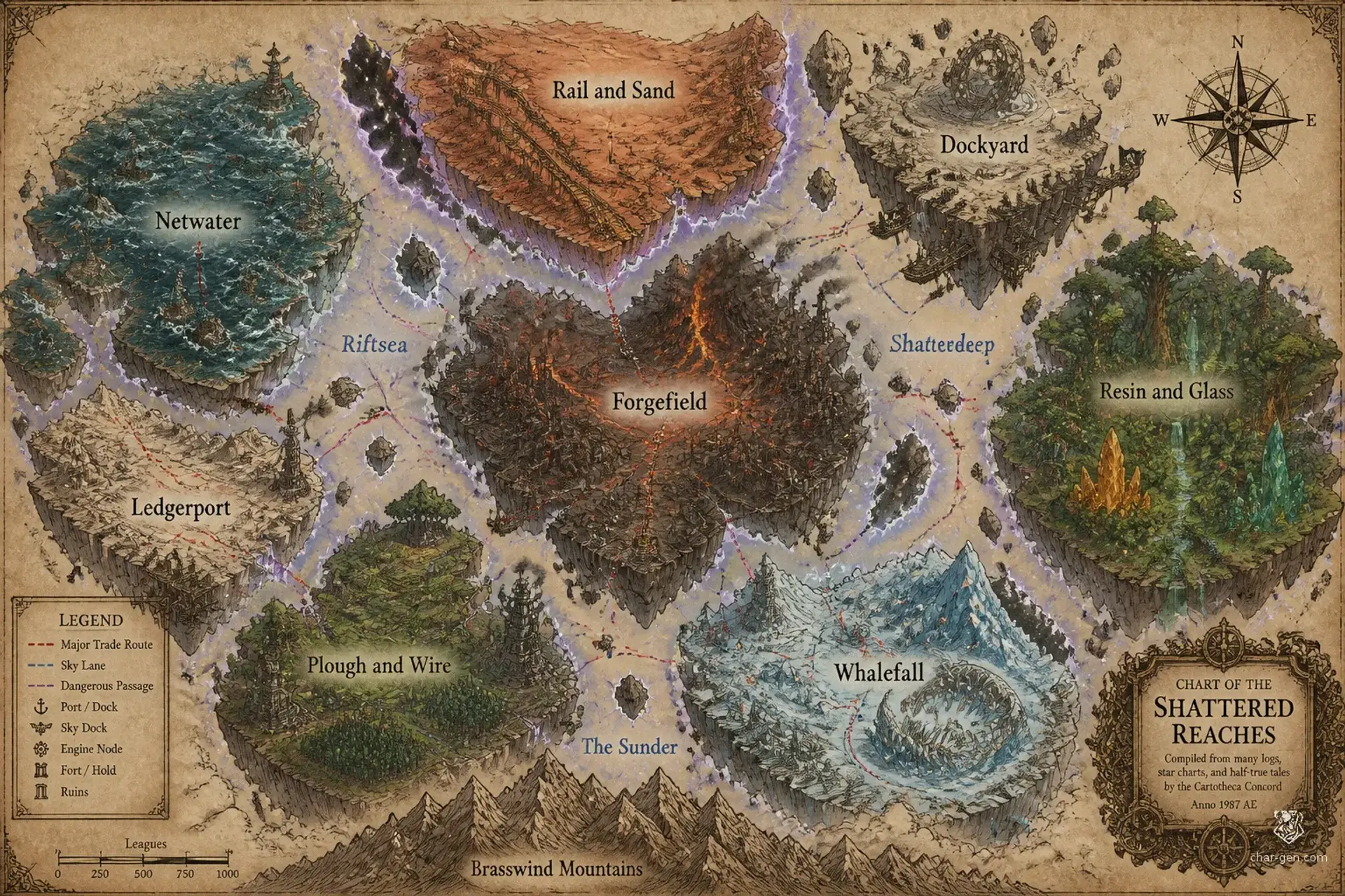 Trade and Tangle