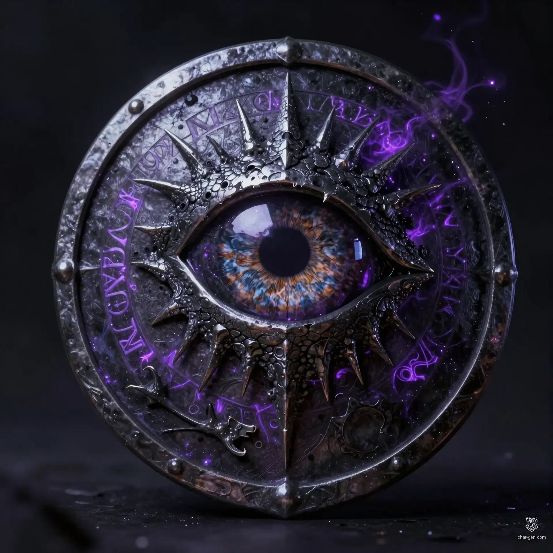 Aegis of the Entropic Eye - AI-generated fantasy Magic Item