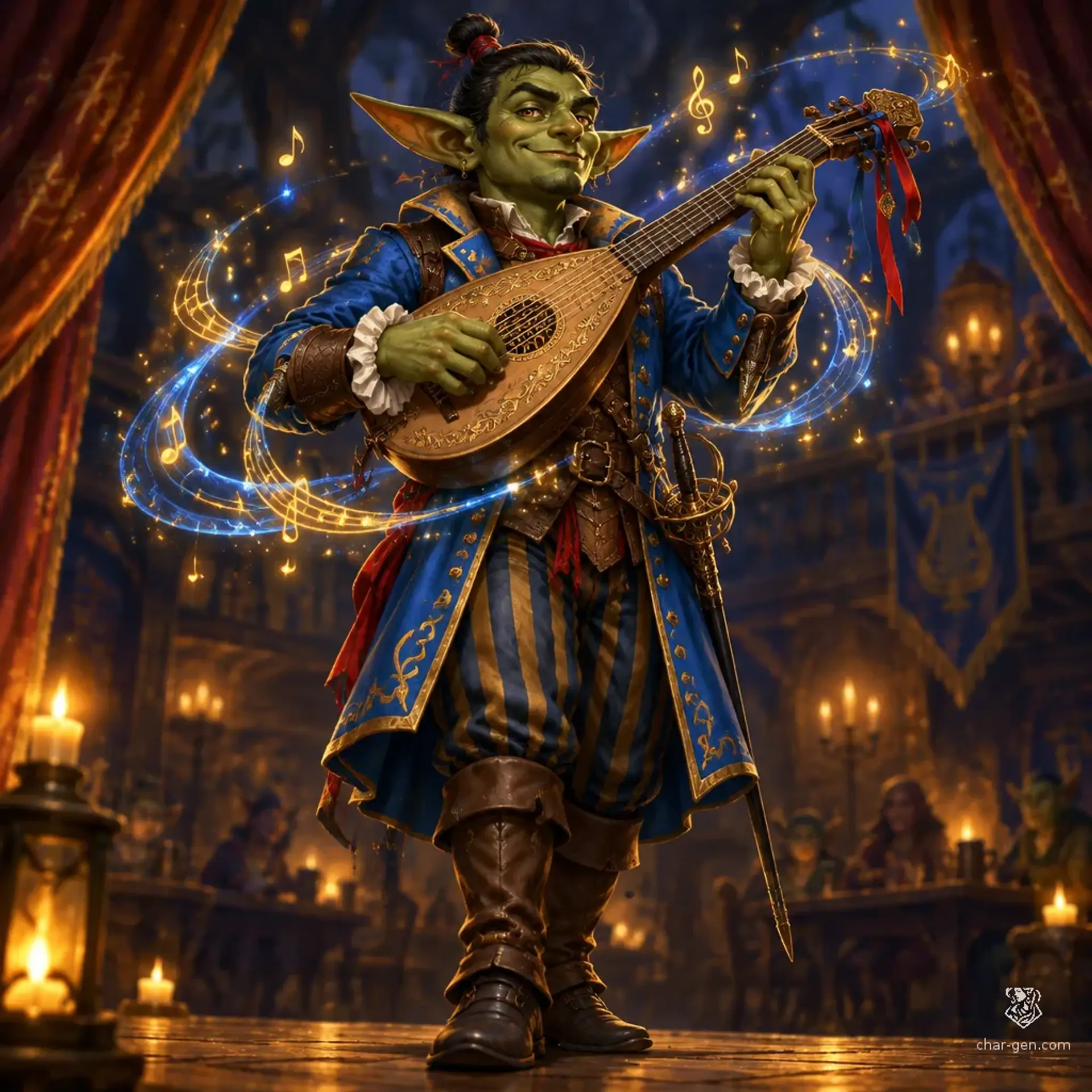 Boblin - AI-generated fantasy Character