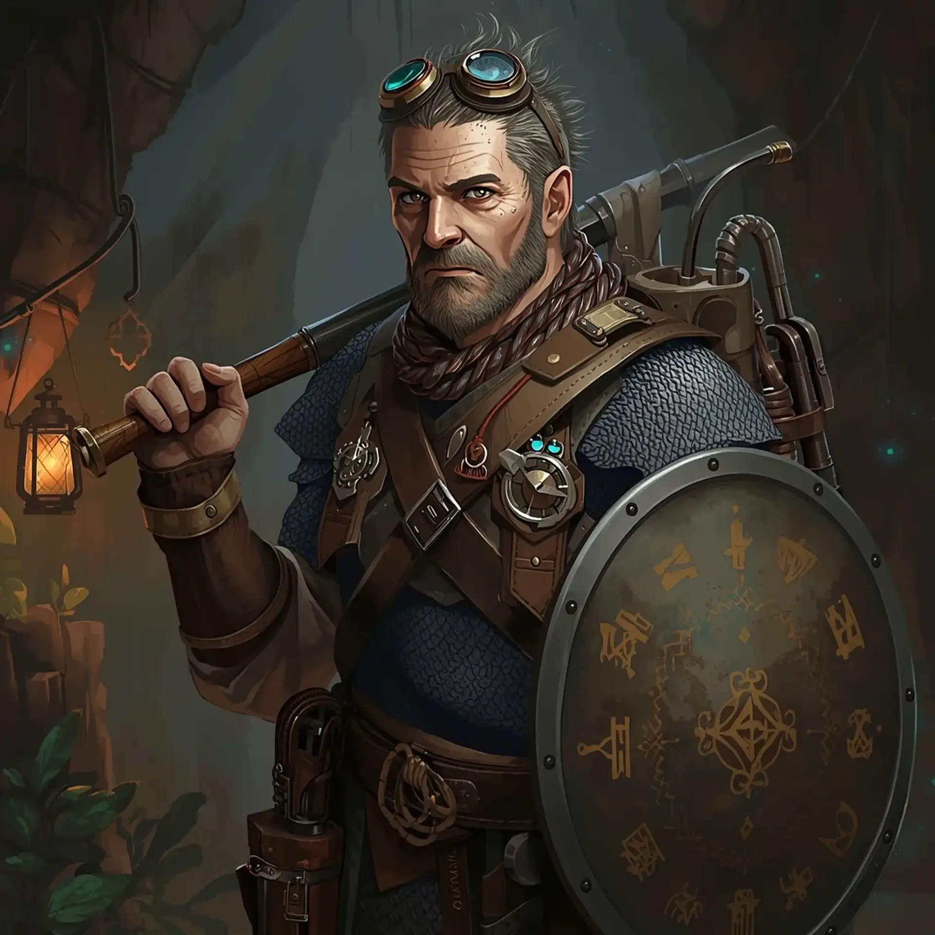 Silas Vane - AI-generated fantasy Character