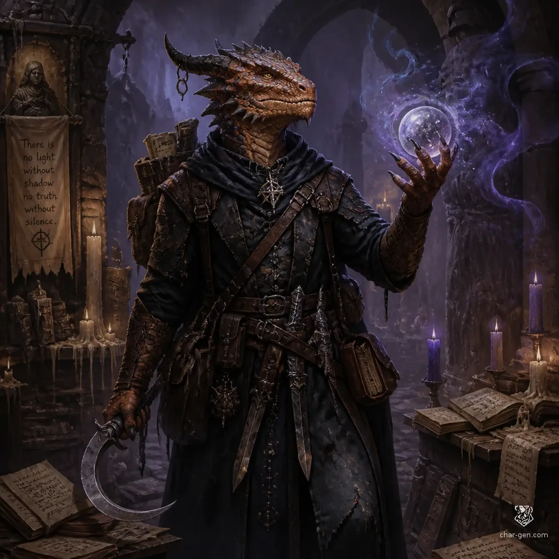 Varko - AI-generated fantasy Character