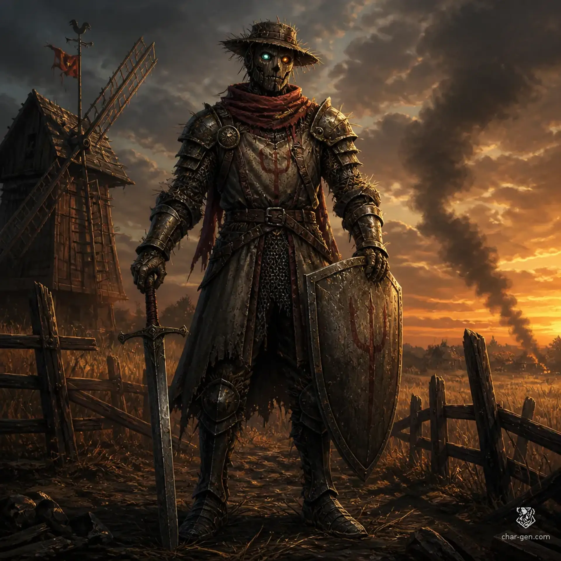 Ki'Tal - AI-generated fantasy Character