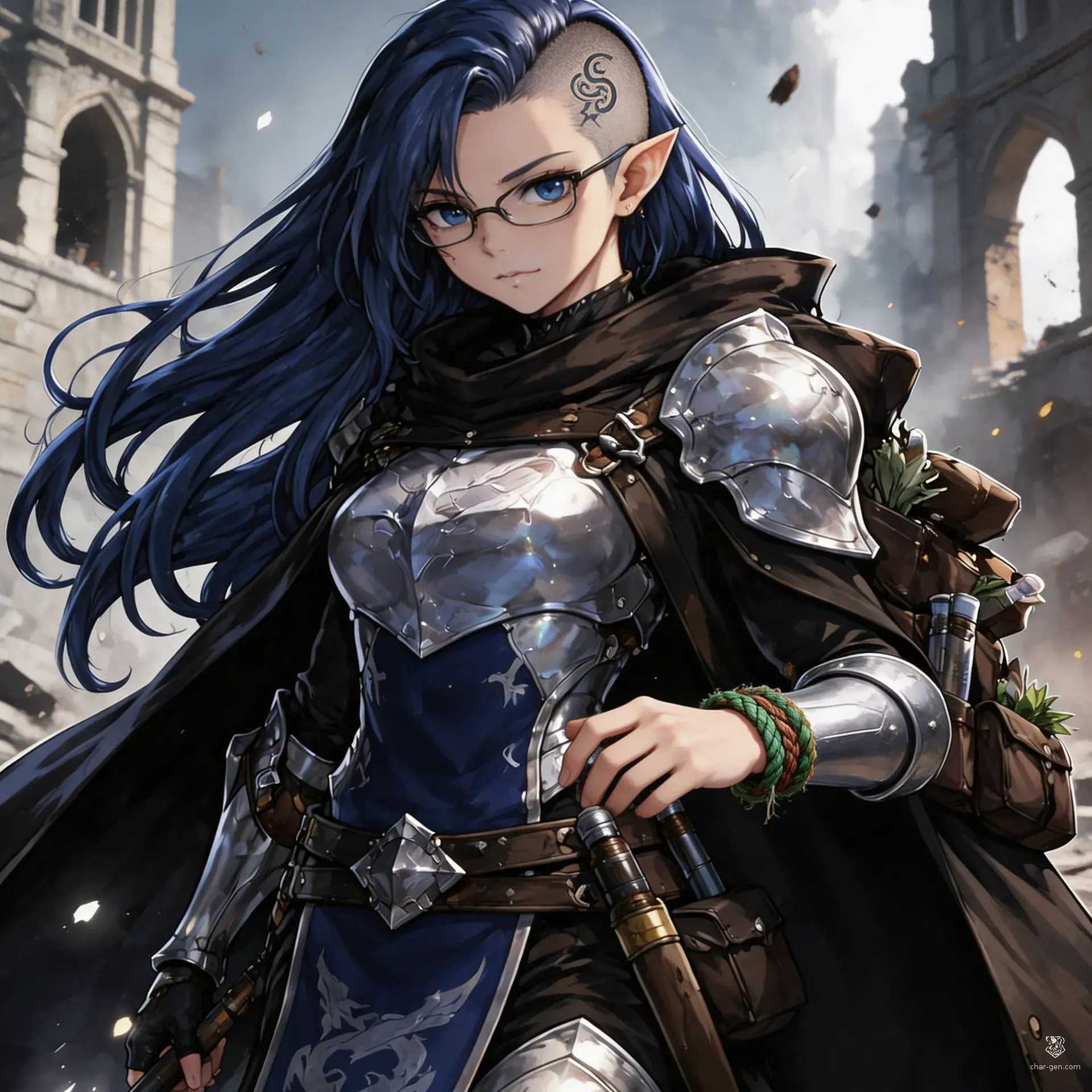 Petra Djur - AI-generated fantasy NPC