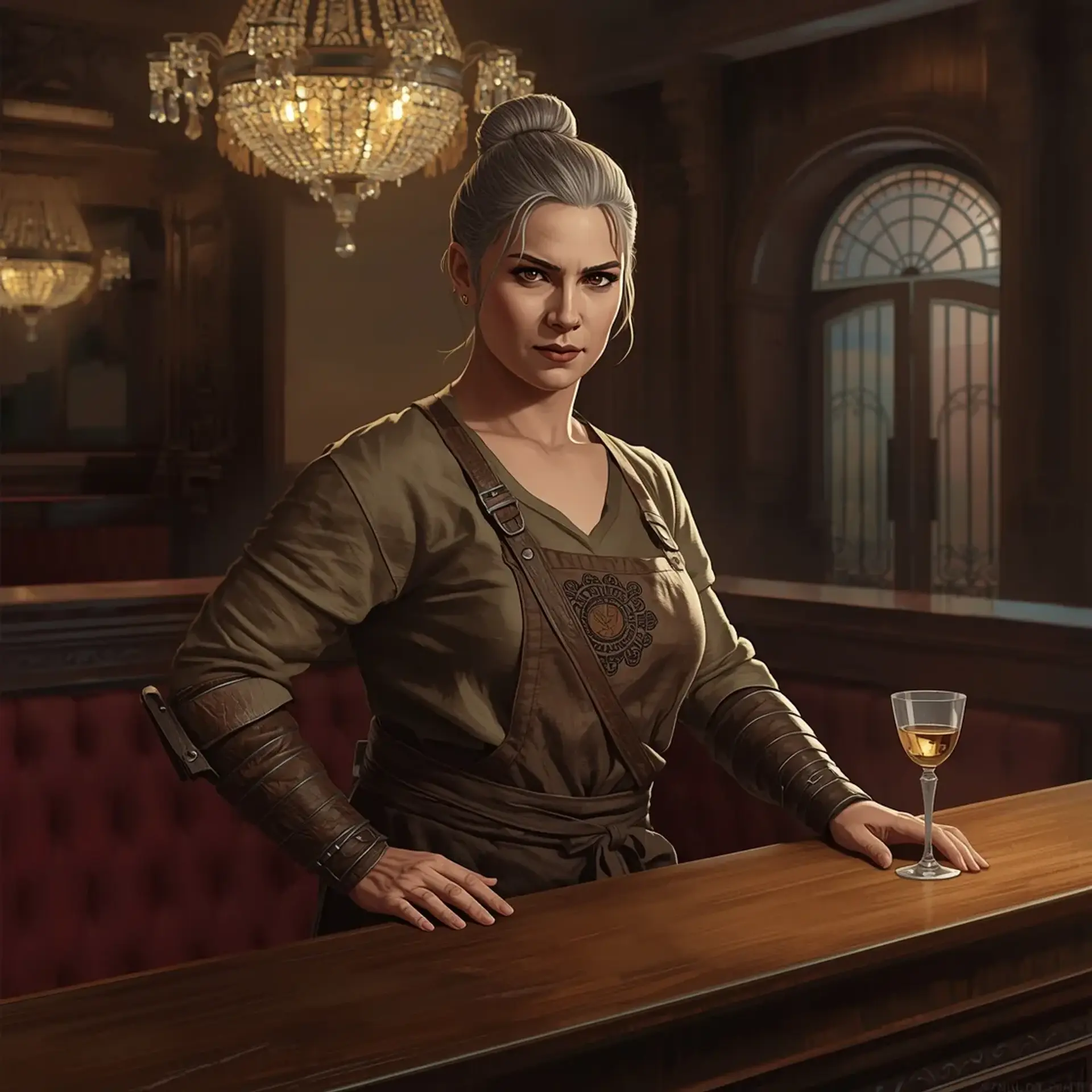 The Gilded Chalice - AI-generated fantasy Tavern