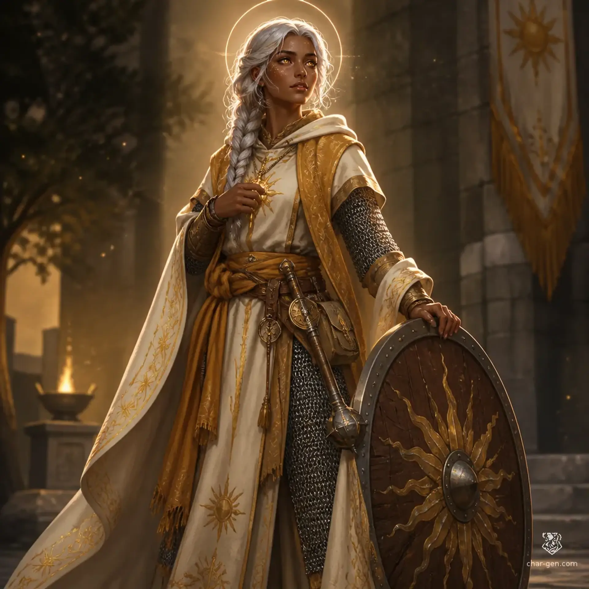 Haylel - AI-generated fantasy Character