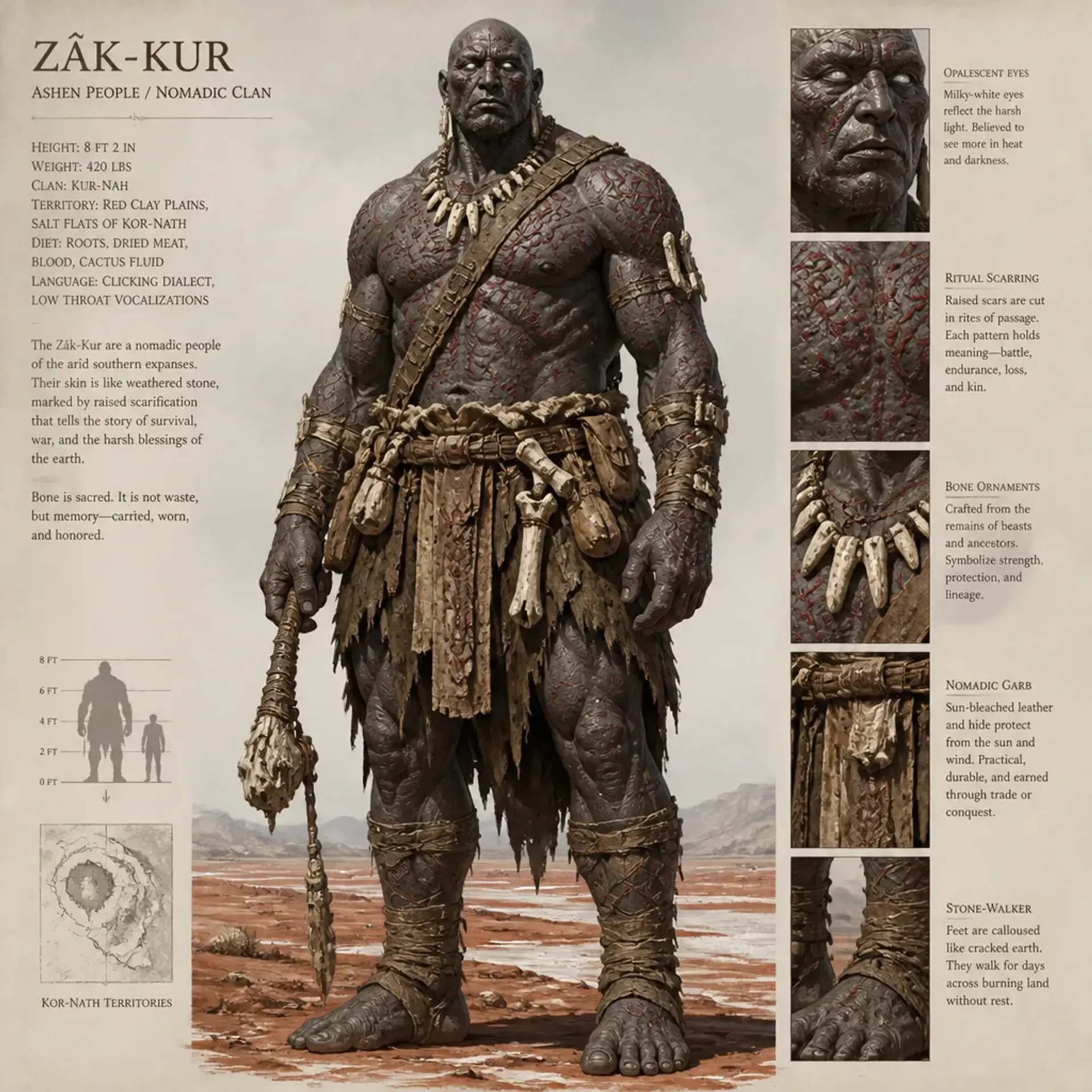 Ashen Blooded-Skull Orc