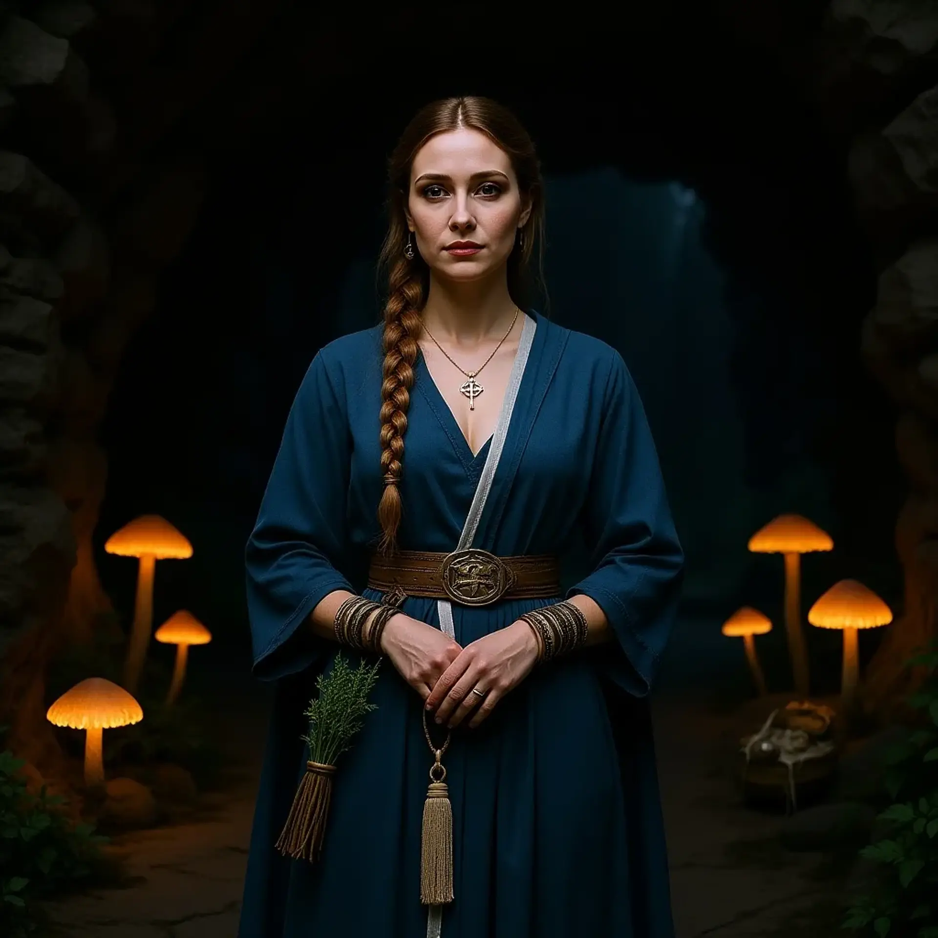 Elenya Saris - AI-generated fantasy NPC