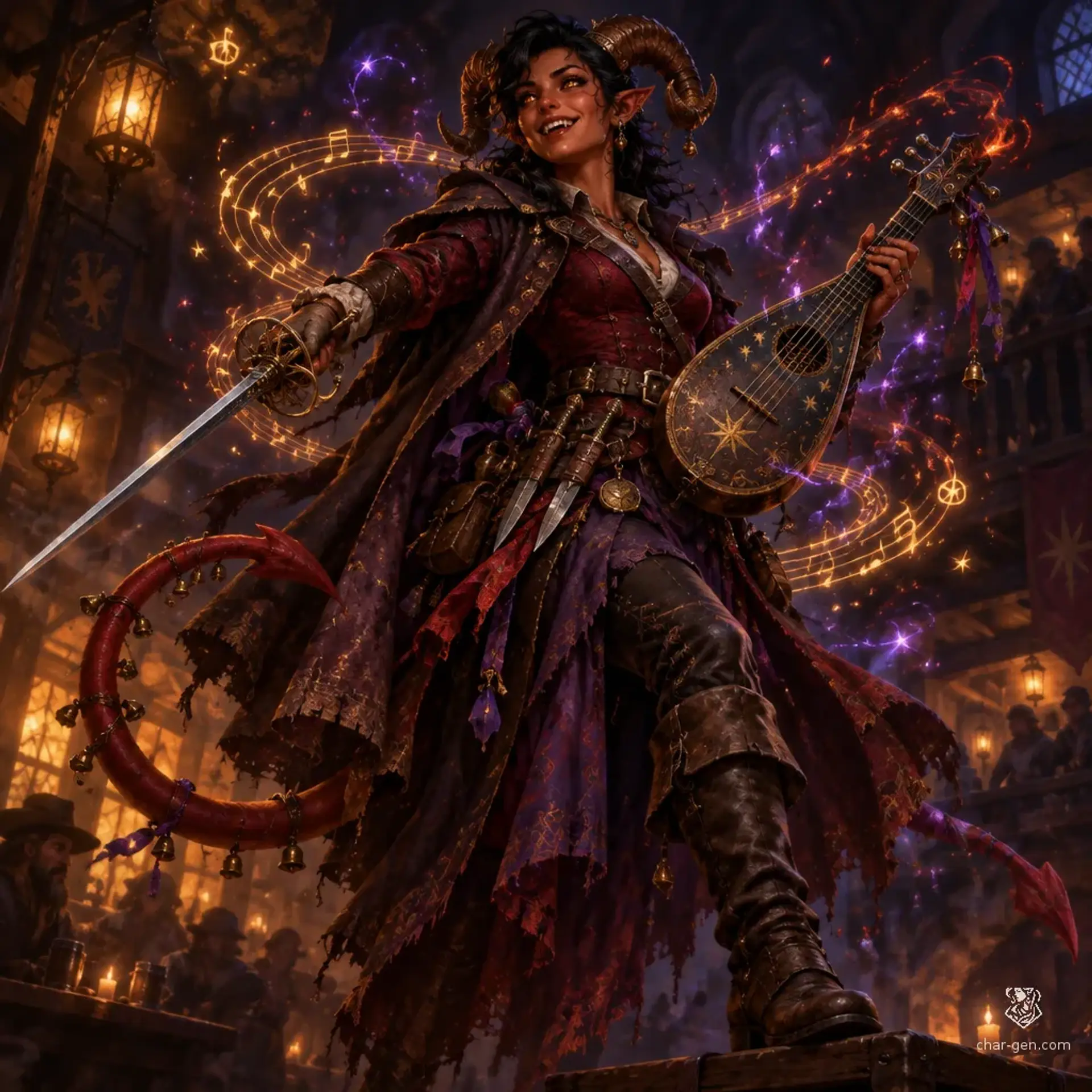 Natlia - AI-generated fantasy Character