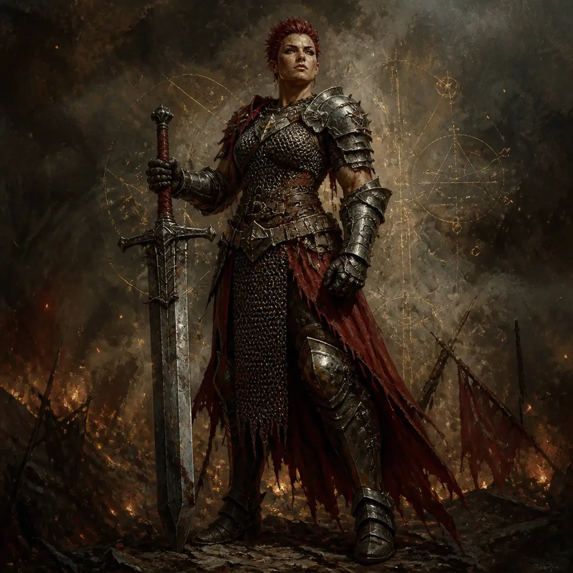 Maeve - AI-generated fantasy Character