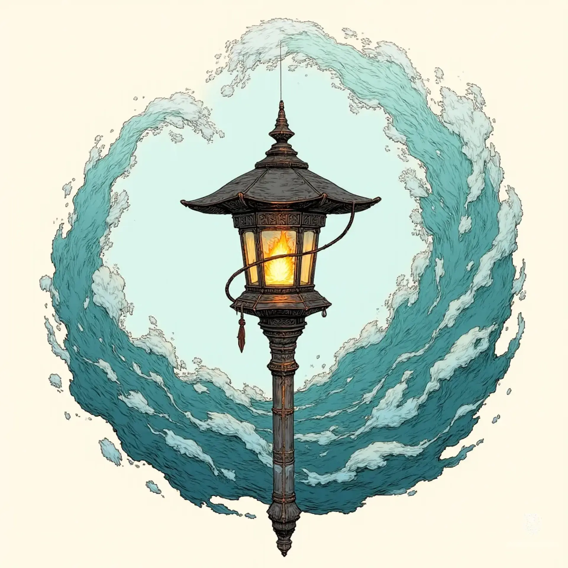The Meridian Lantern - AI-generated fantasy Faction